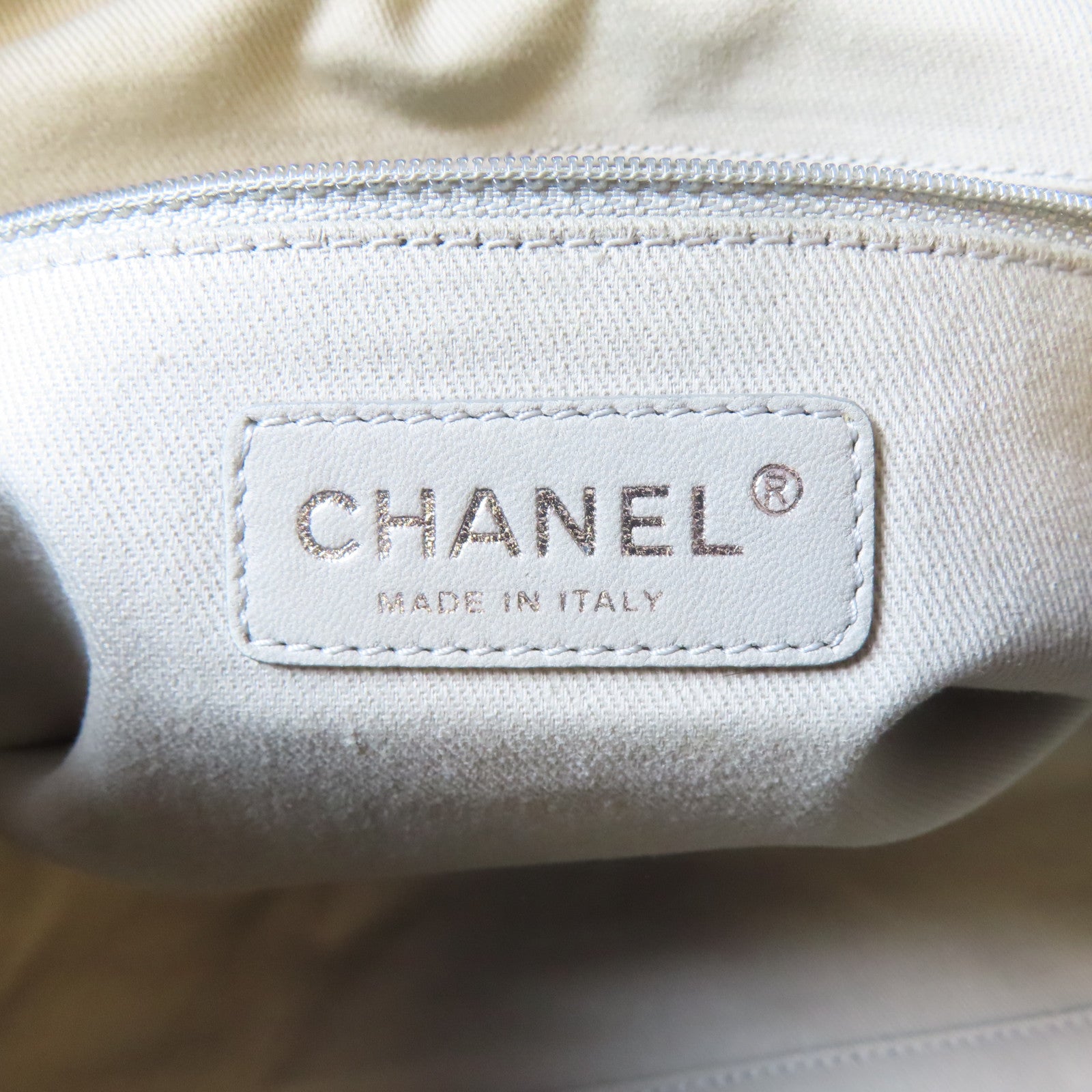 CHANEL 菱格牛皮皮革Shoulder Bag鏈帶肩背袋黑色