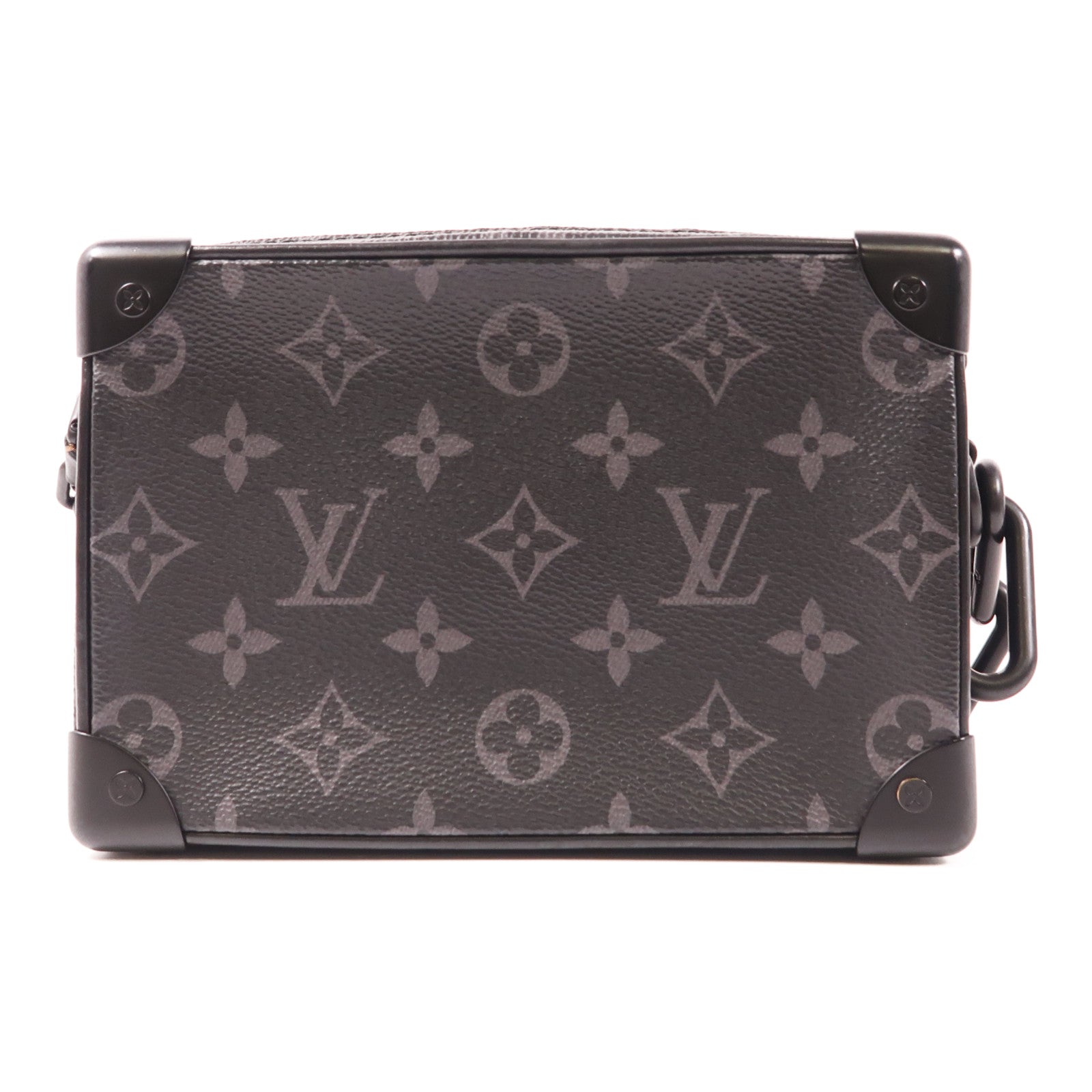LOUIS VUITTON Monogram Eclipse Mini Soft Trunk肩背袋