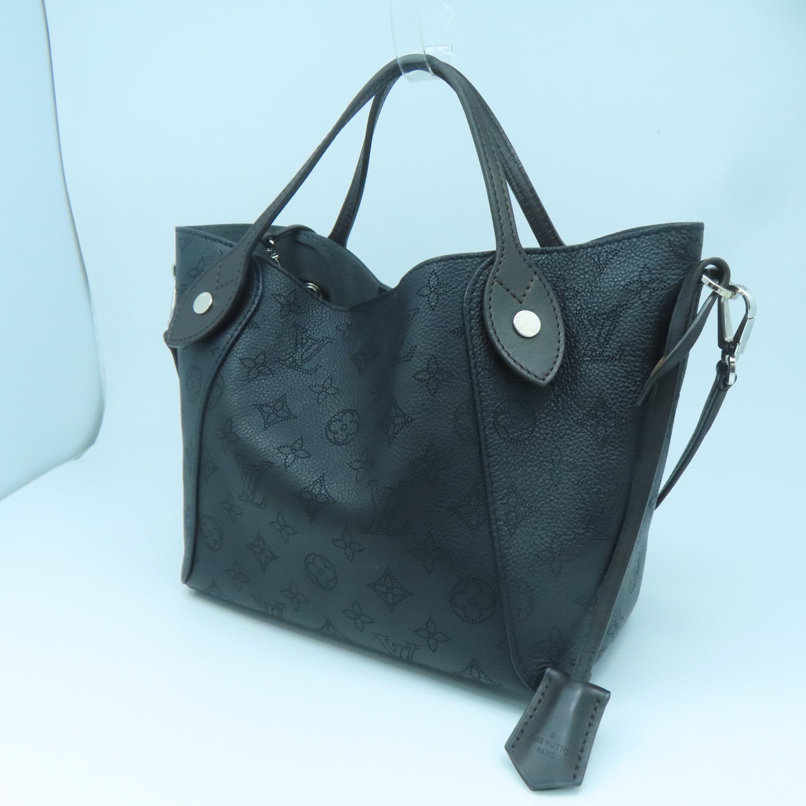 LOUIS VUITTON Mahina Hina PM银扣手挽肩背两用袋黑色