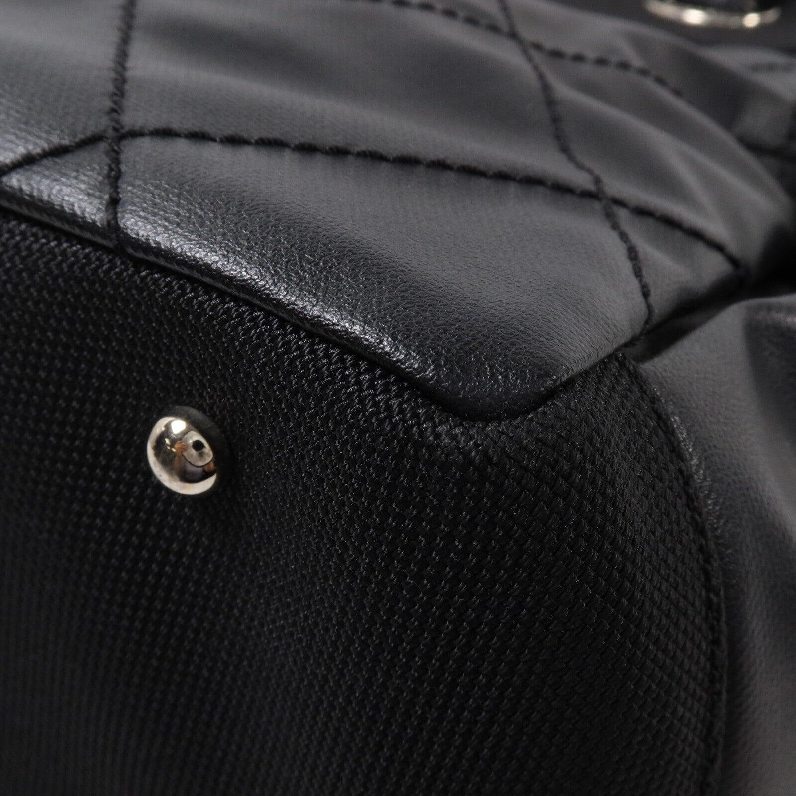 CHANEL 塗層帆布/Paris Biarritz Tote手挽袋