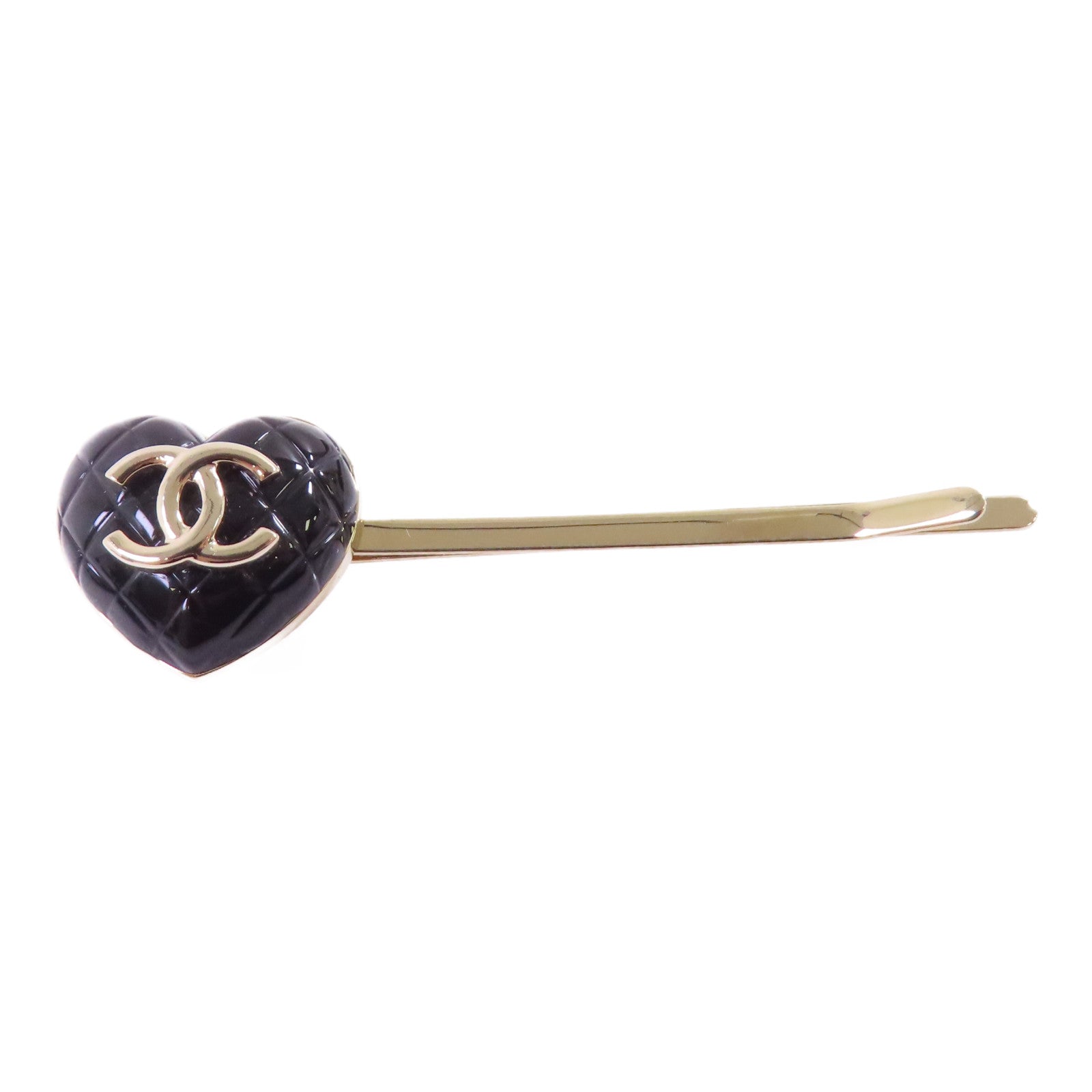 CHANEL 金屬/PVC Barrette髮夾