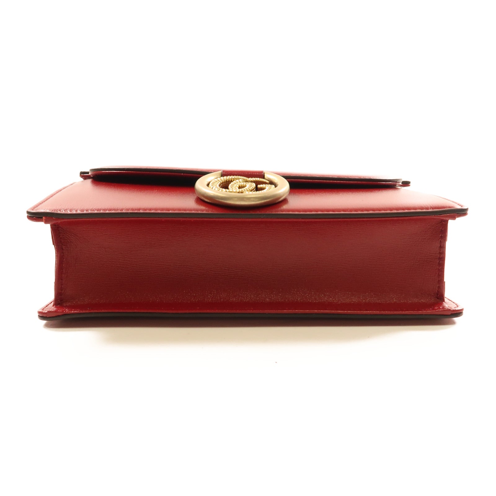 GUCCI 牛皮皮革Shoulder Bag金扣肩背袋