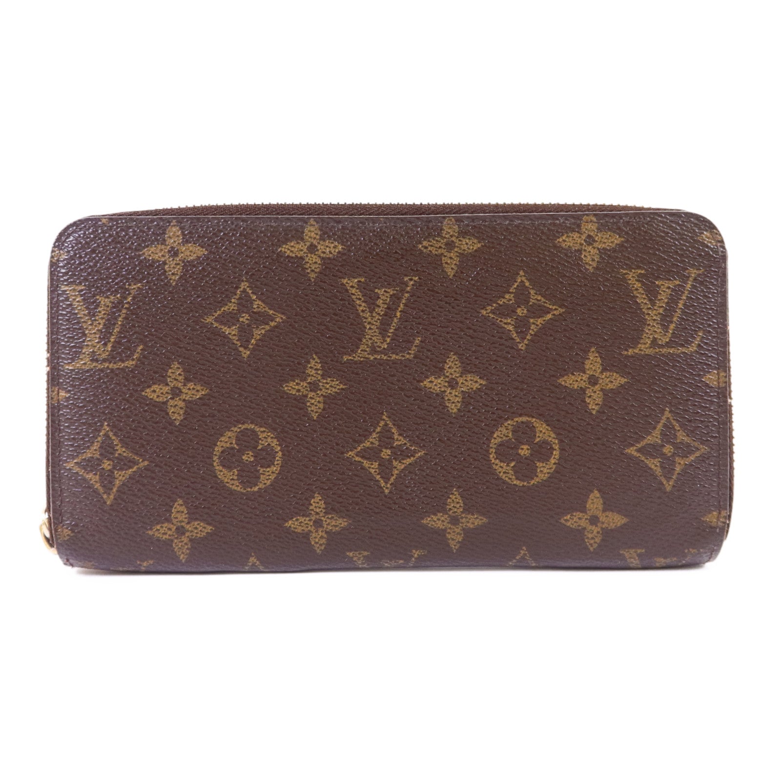 LOUIS VUITTON Monogram Zipper Long Wallet金扣長錢包