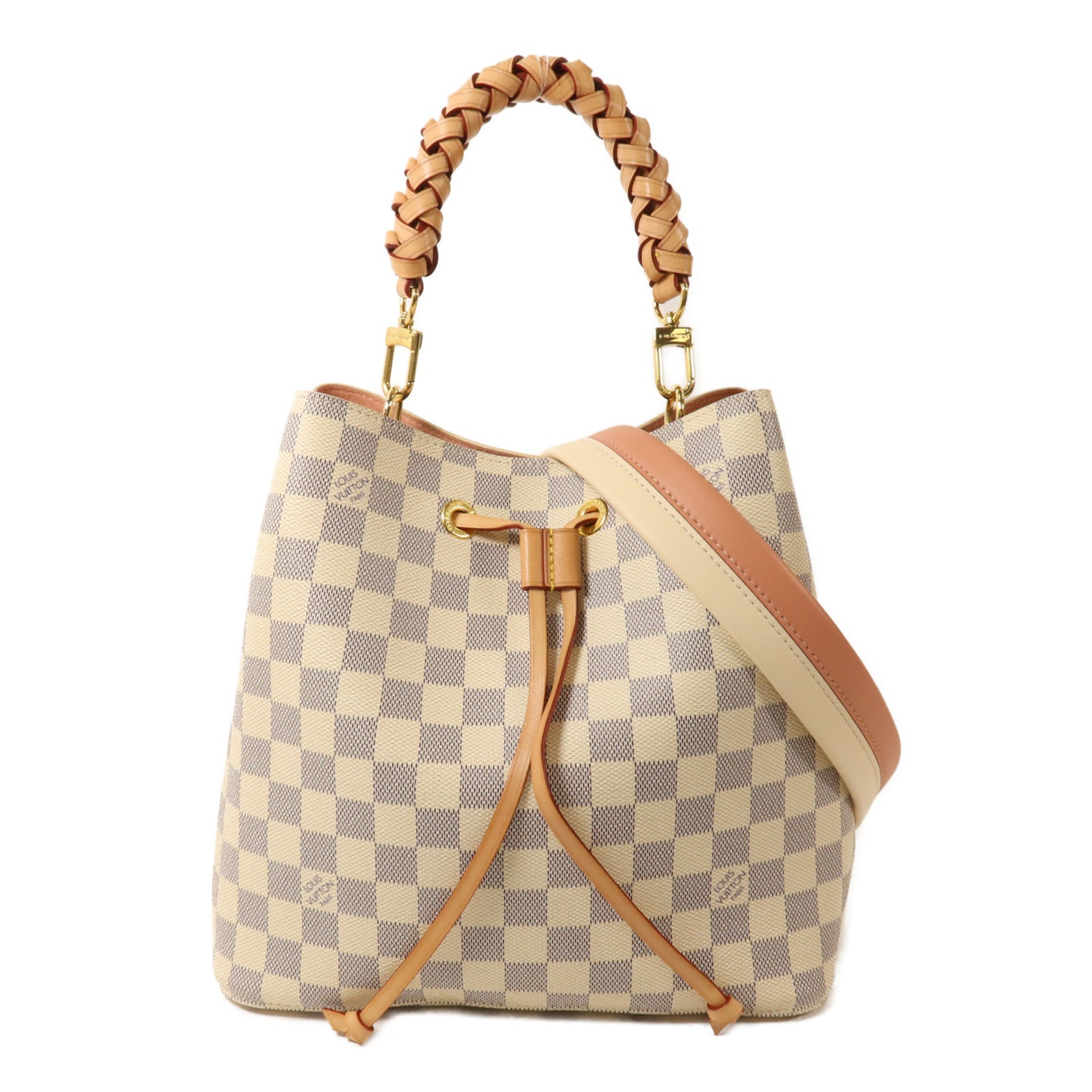 LOUIS VUITTON Damier Azur NeoNoe MM手挽肩背兩用袋