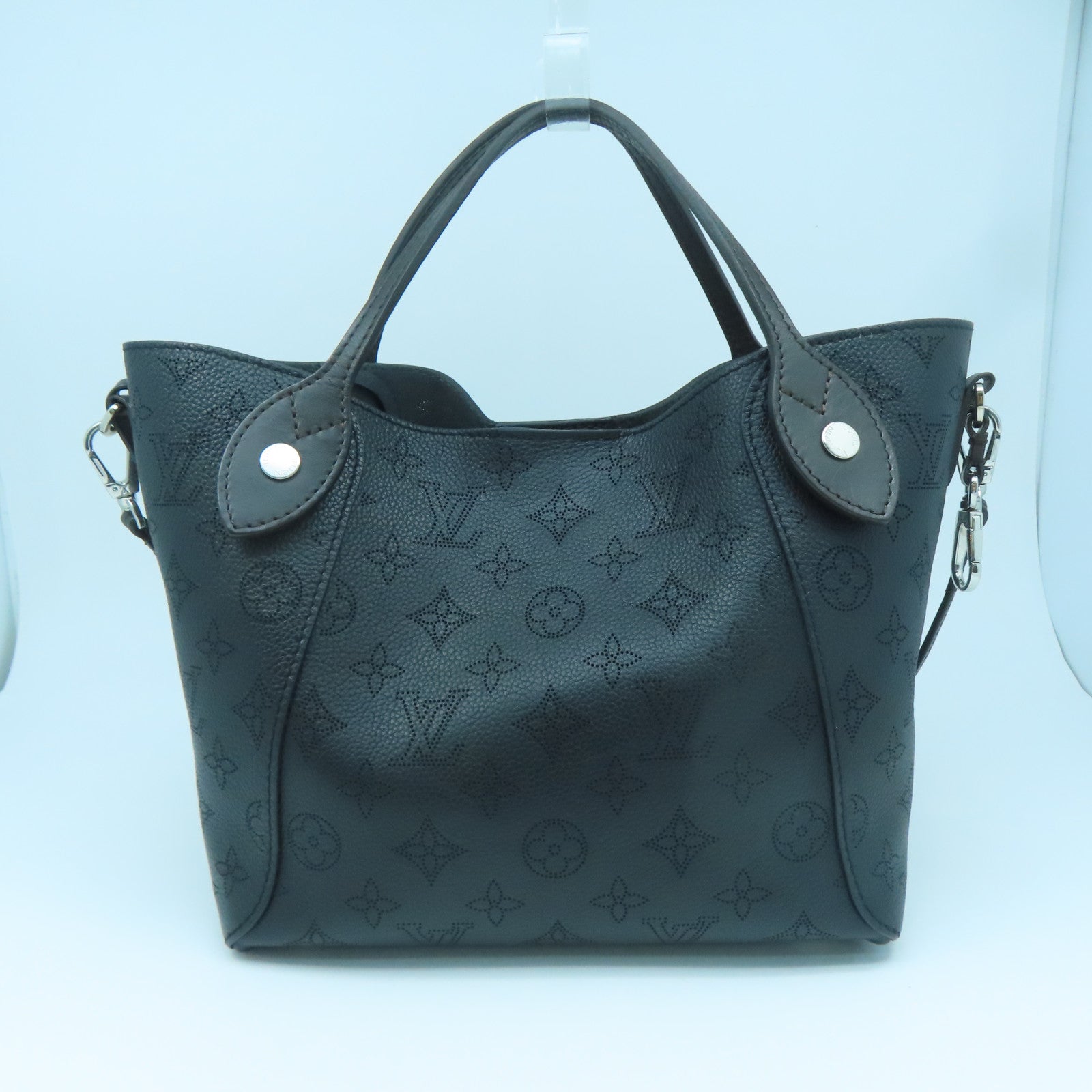 LOUIS VUITTON Mahina Hina PM银扣手挽肩背两用袋黑色