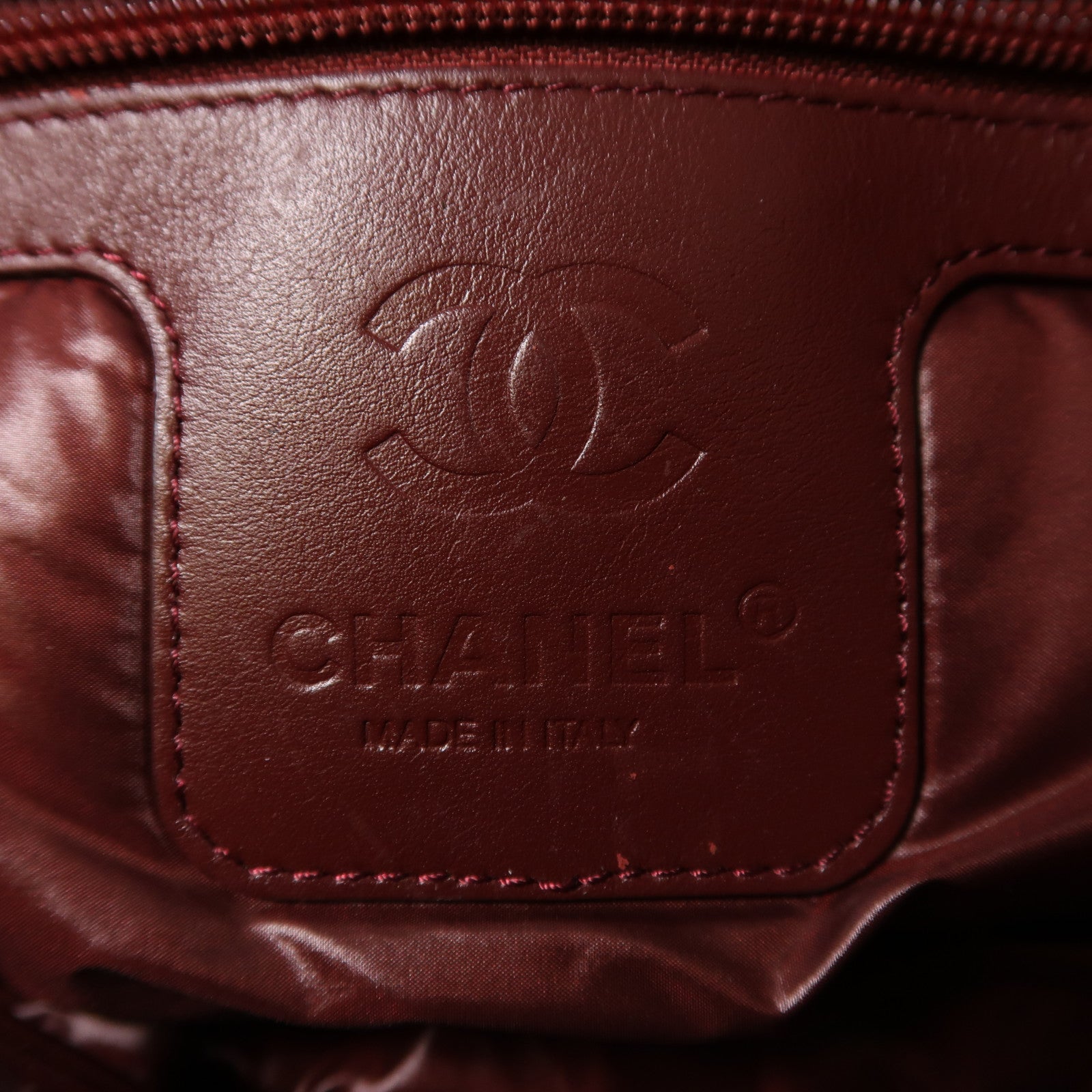 CHANEL 尼龍Coco Cocoon銀扣手挽袋