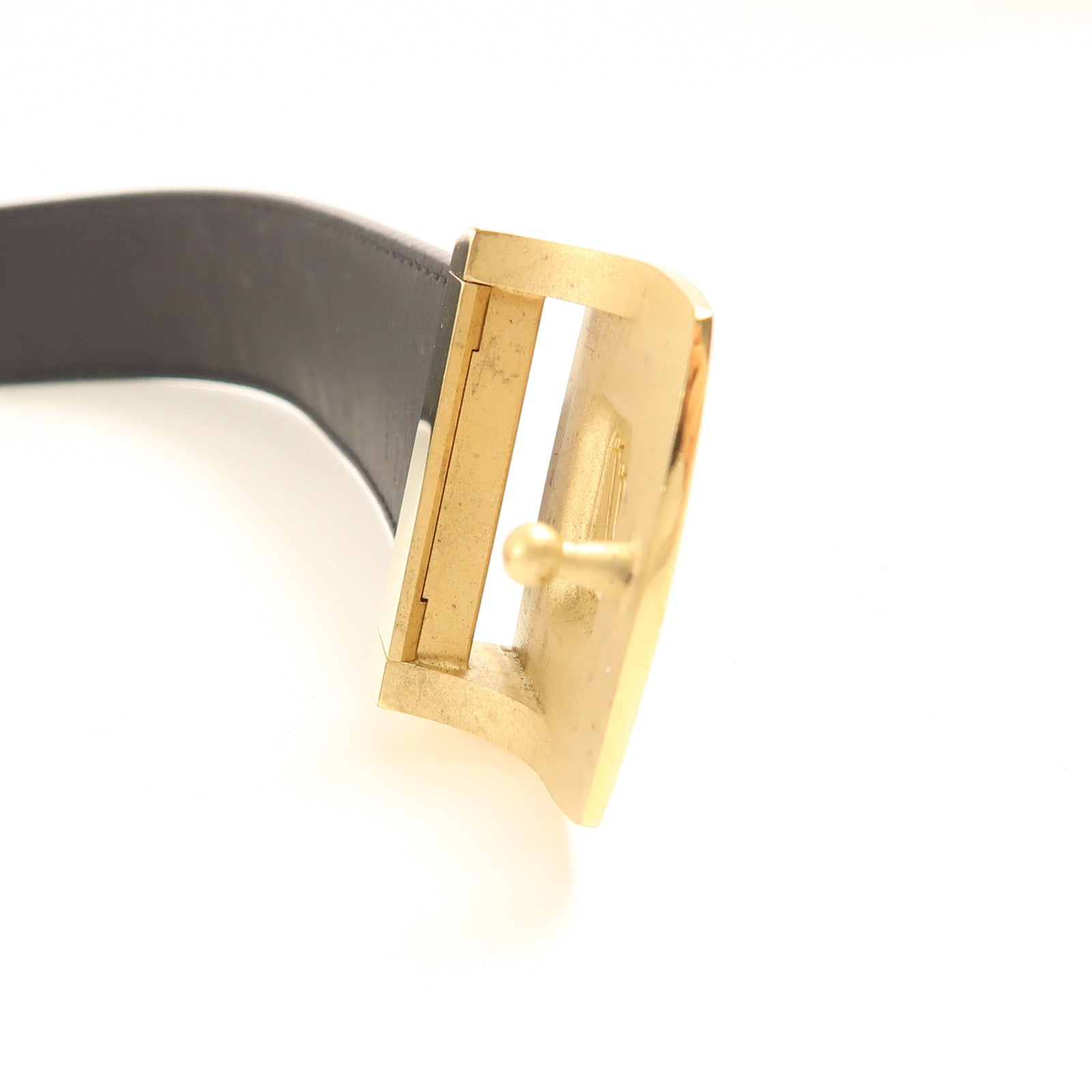 LOUIS VUITTON Monogram Multicolore LV Belt金扣腰帶黑色/彩色