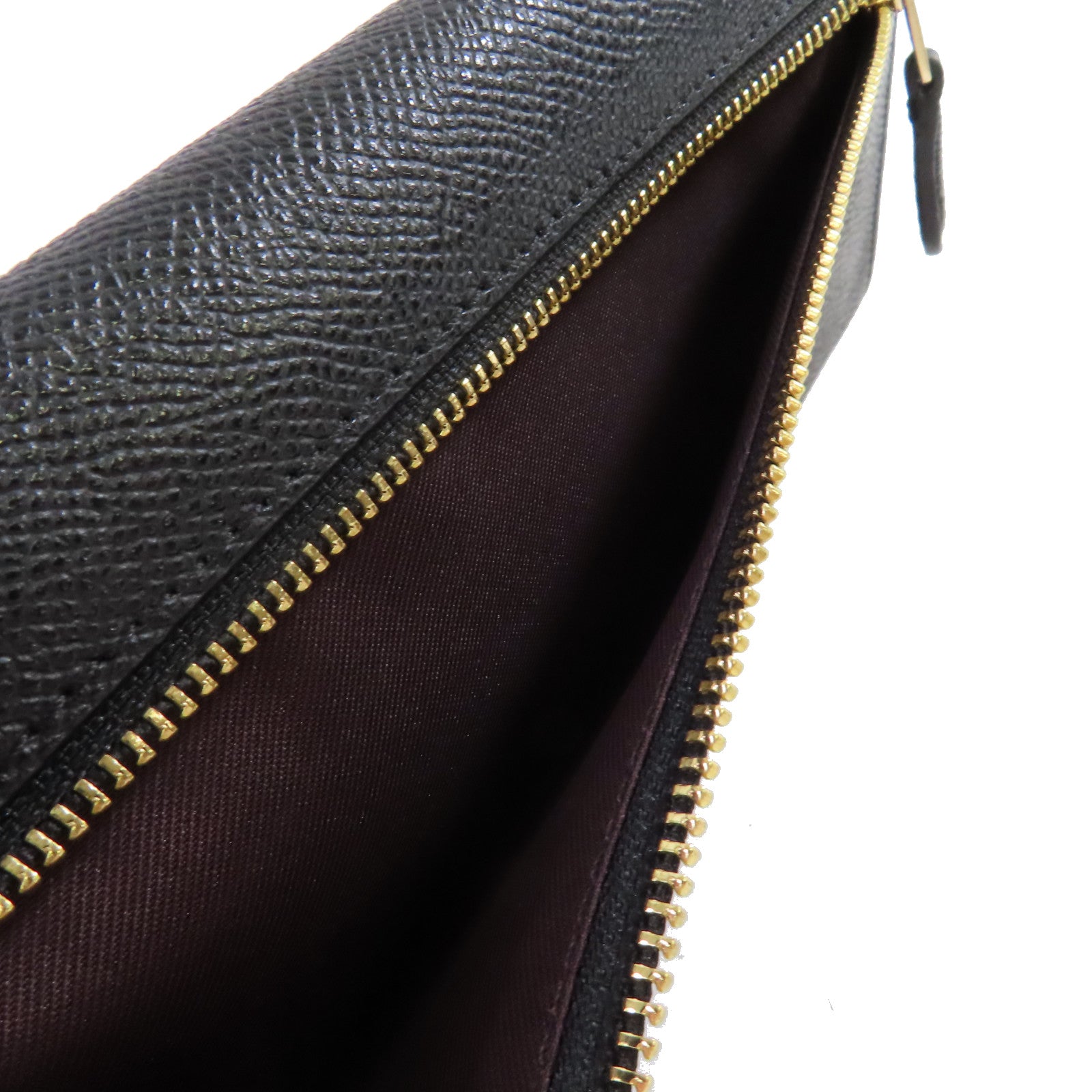 COACH 牛皮皮革Long wallet金扣長錢包黑色