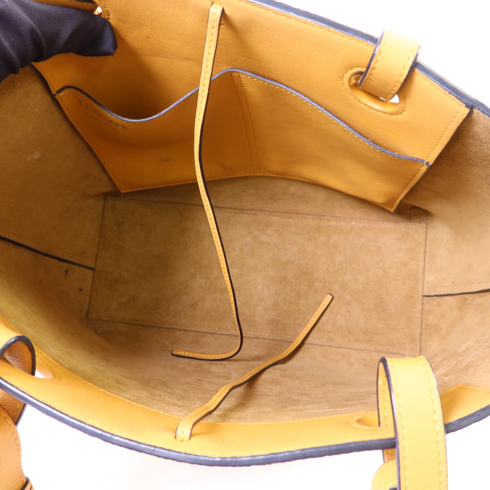 LOEWE 牛皮皮革Tote Bag手挽肩背兩用袋