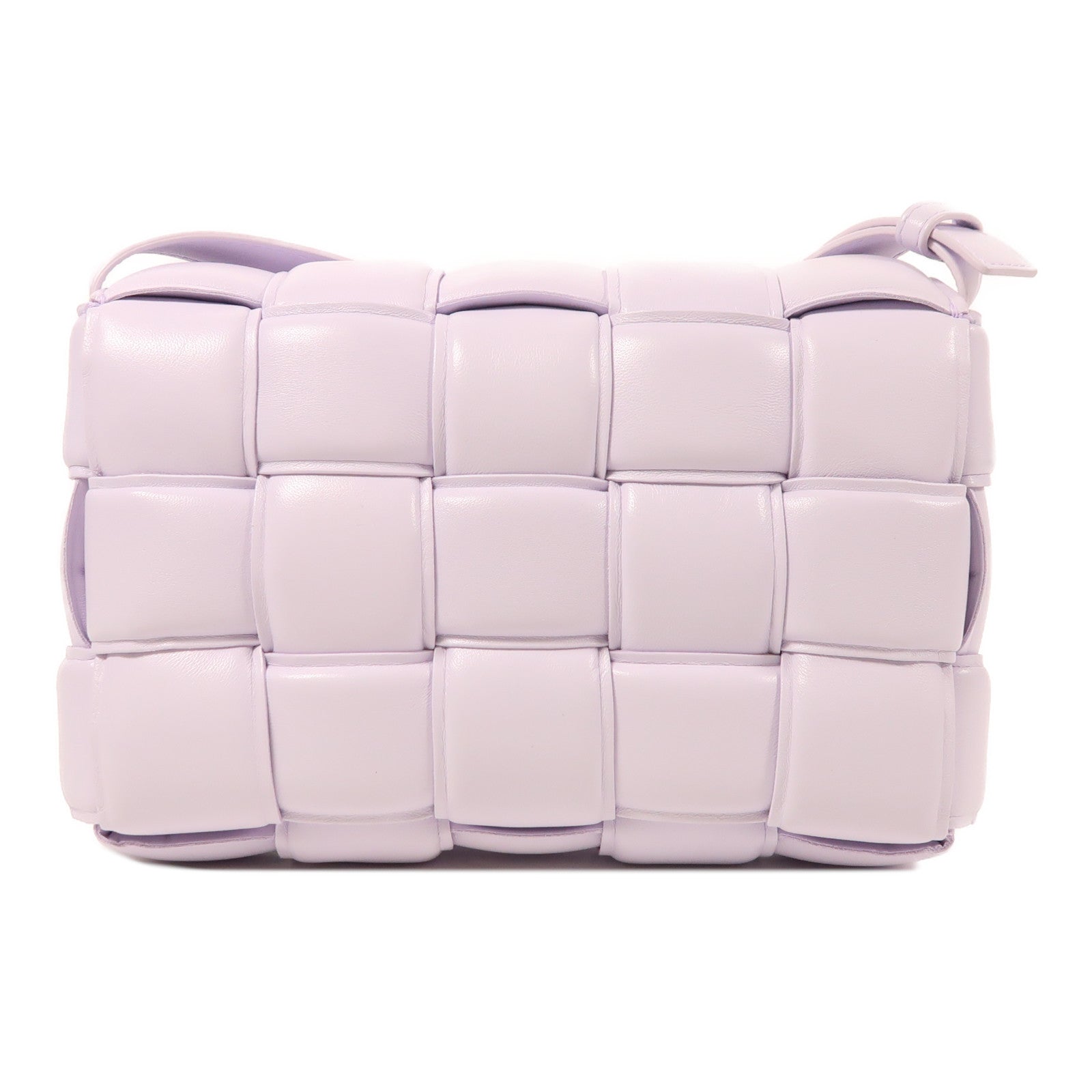 BOTTEGA VENETA 【激減優惠】羊皮皮革Padded Cassette金扣肩背袋