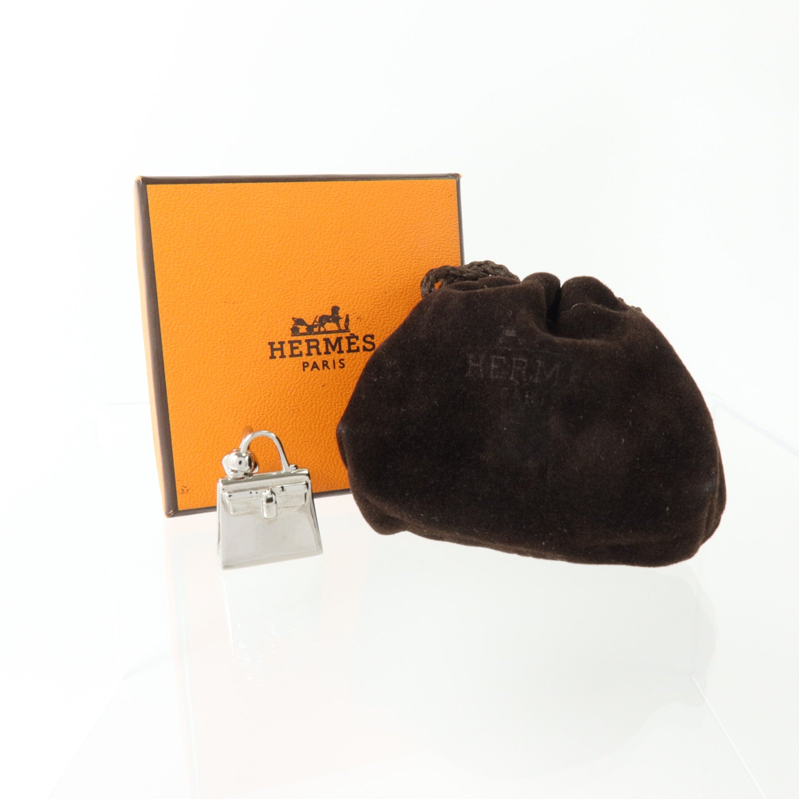 HERMES 金屬Kelly Twilly Ring絲巾扣