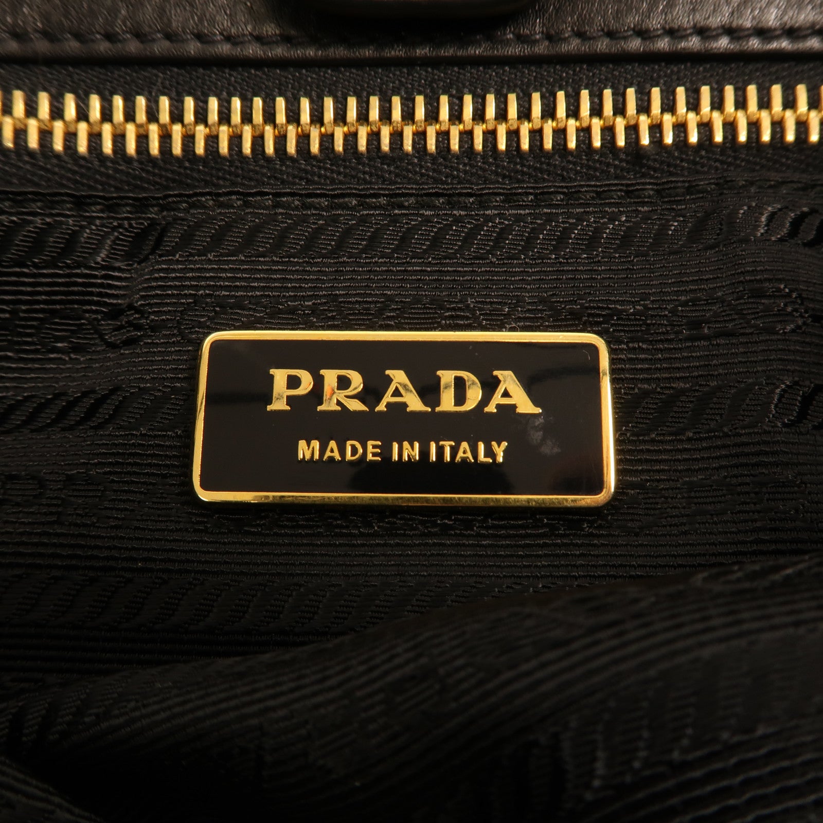 PRADA 尼龍2 Way Shoulder金扣手挽肩背兩用袋