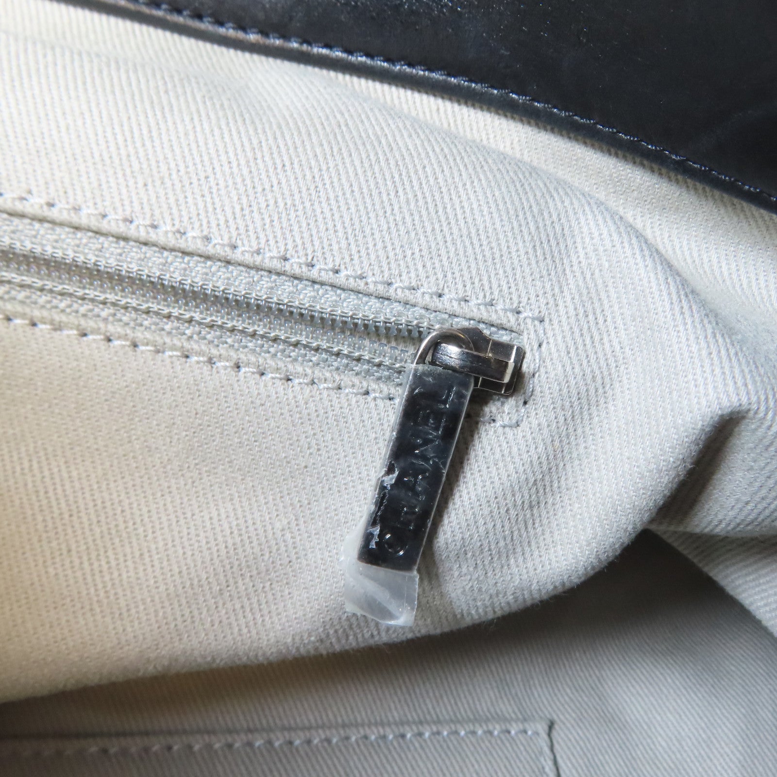 CHANEL 菱格牛皮皮革Shoulder Bag鏈帶肩背袋黑色