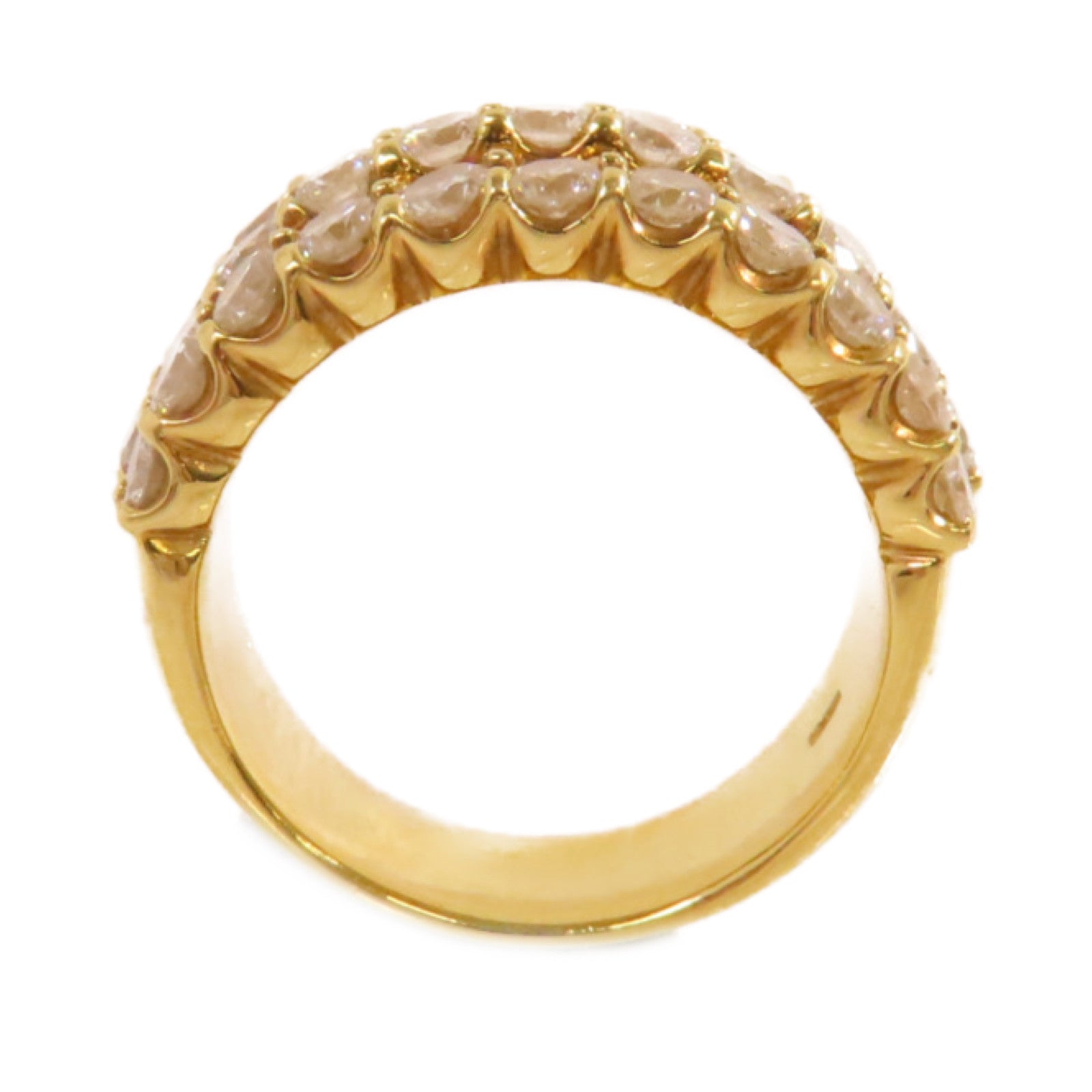 JEWELRY 18K黃金/3.00ct鑚石Diamond Ring戒指US#6