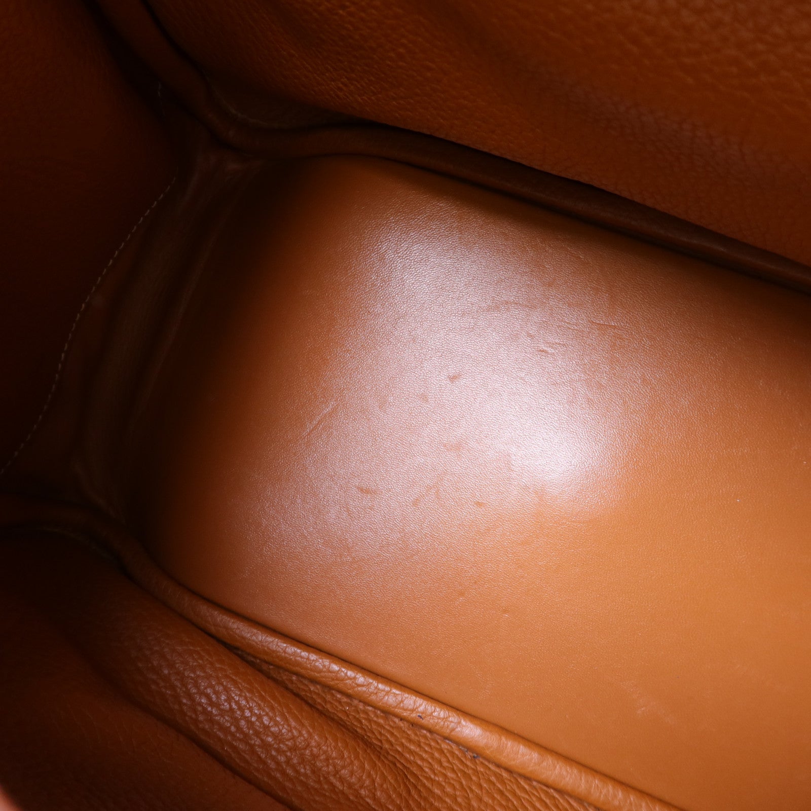 HERMES Clemence皮革Lindy 30銀扣手挽肩背兩用袋Gold