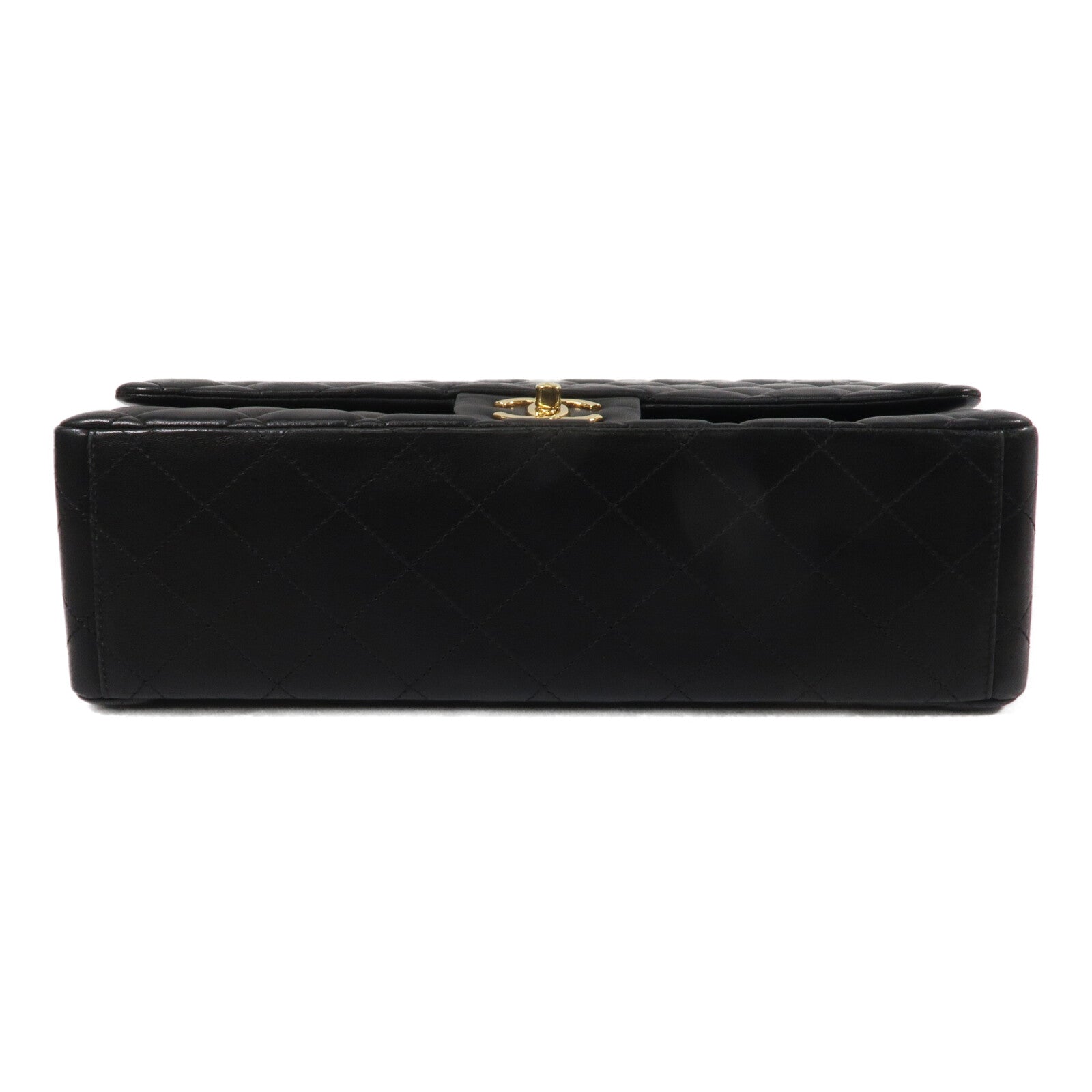 CHANEL 羊皮皮革Maxi Classic鏈帶肩背袋