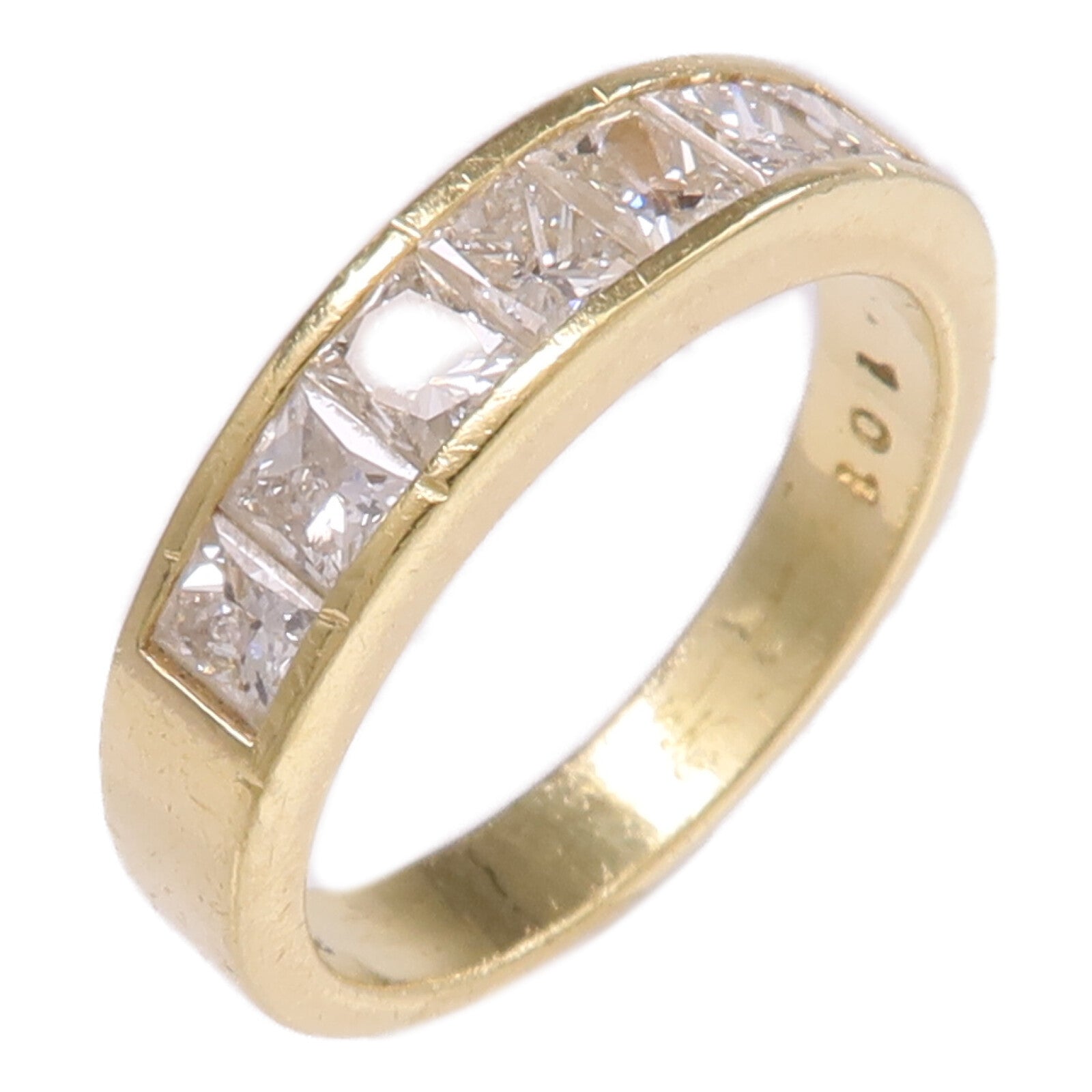 JEWELRY 18K黃金Diamond Ring鑽石戒指US#4.75