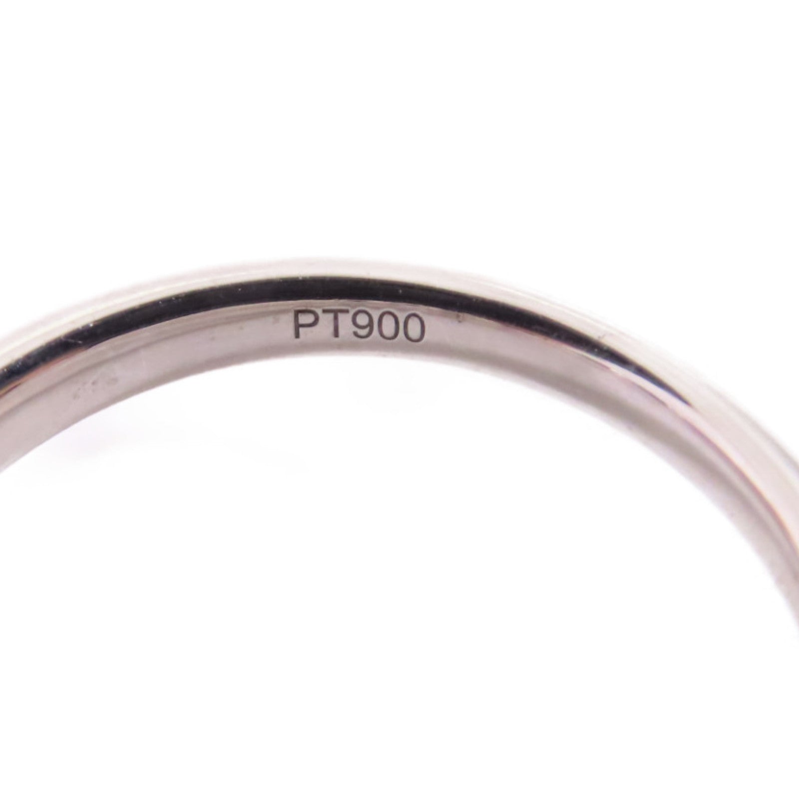 JEWELRY PT900鉑金/0.73ct藍寶石/0.13ct鑽石Sapphire/Diamond Ring戒指US#6.25