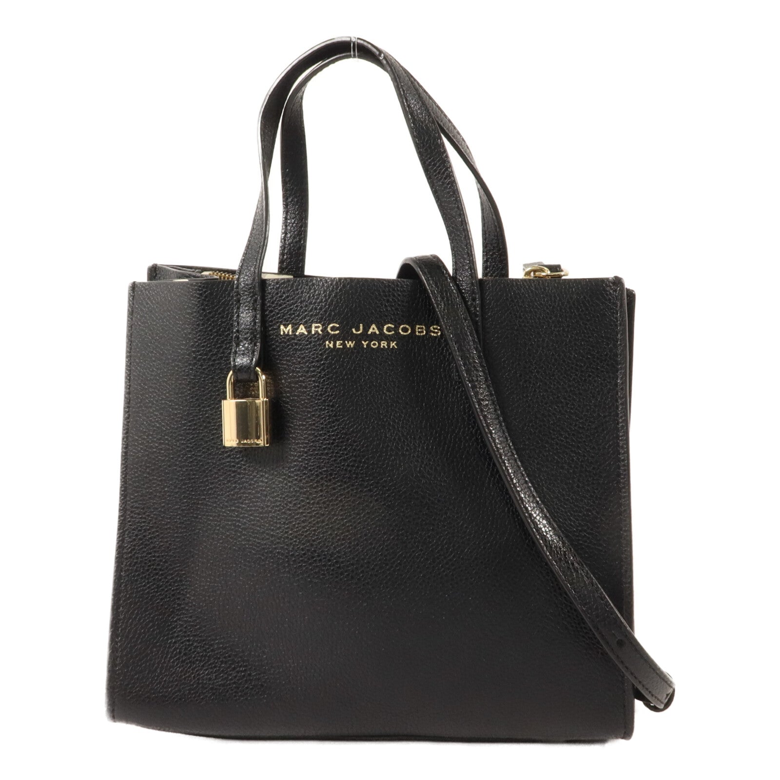 MARC JACOBS 牛皮皮革2 Way Shoulder手挽肩背兩用袋
