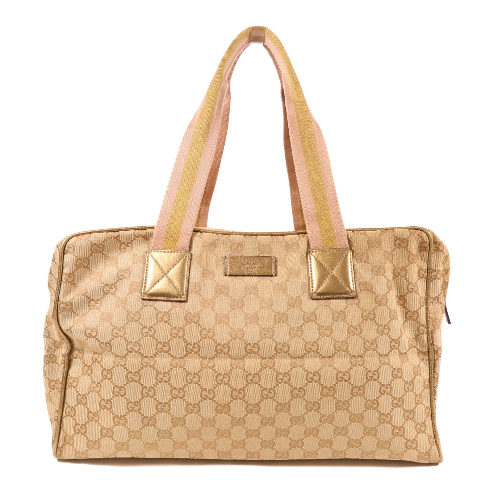 GUCCI 帆布Boston Bag波士頓包