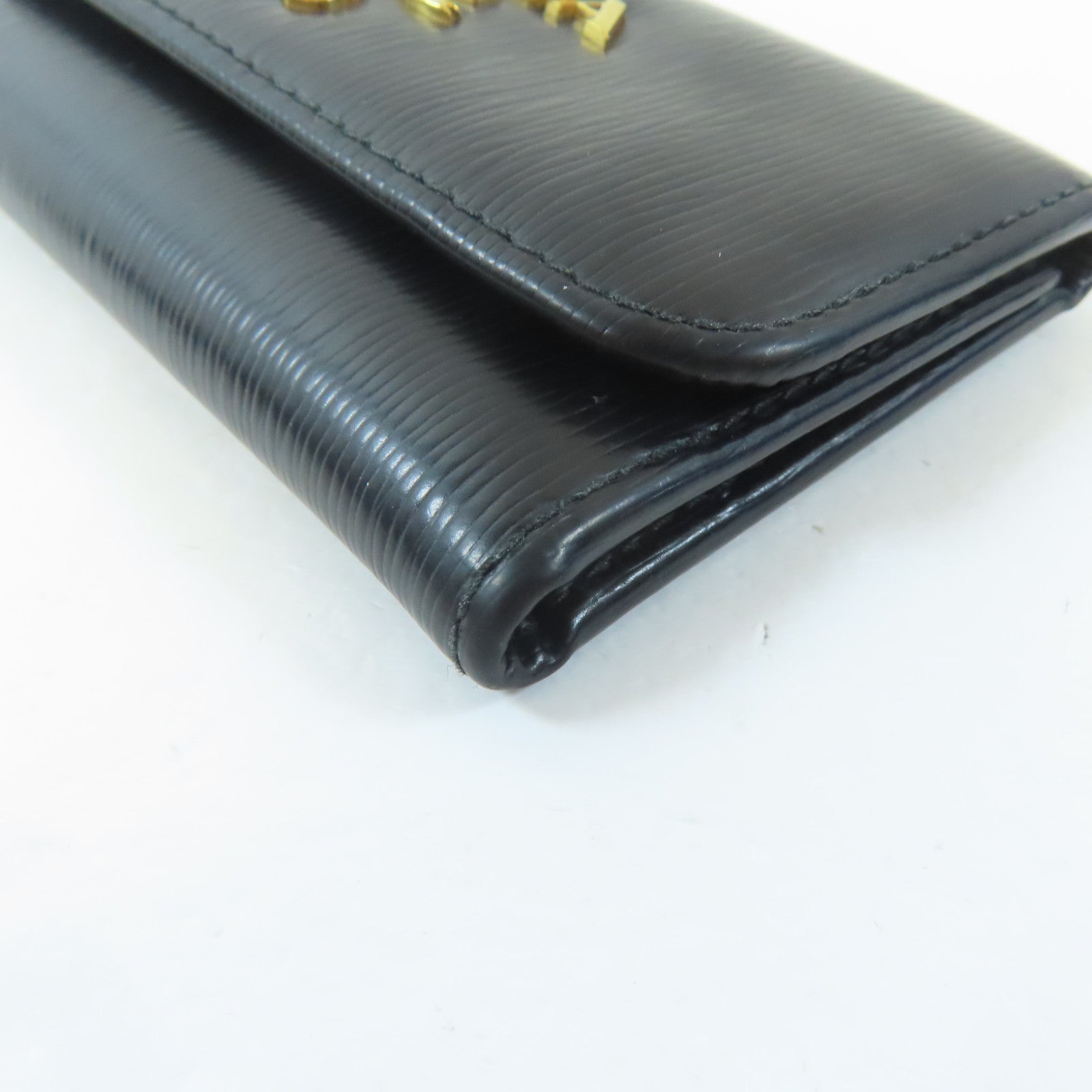 PRADA 牛皮皮革Key Case鎖匙包黑色