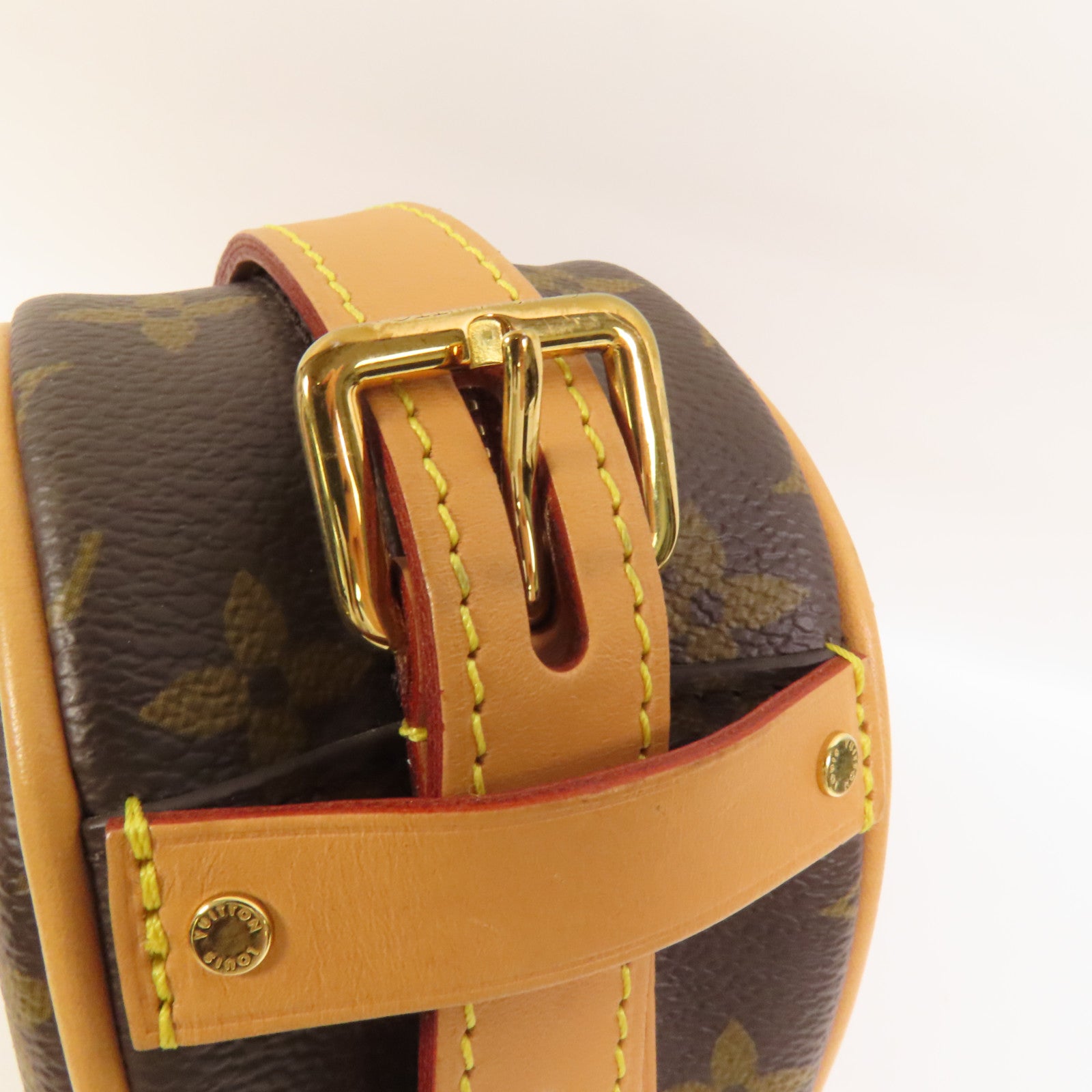 LOUIS VUITTON 【激減優惠】Monogram Game On Coeur金扣肩背袋棕色