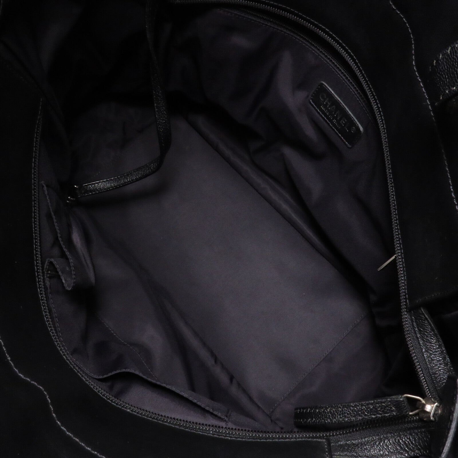 CHANEL 塗層帆布/Paris Biarritz Tote手挽袋