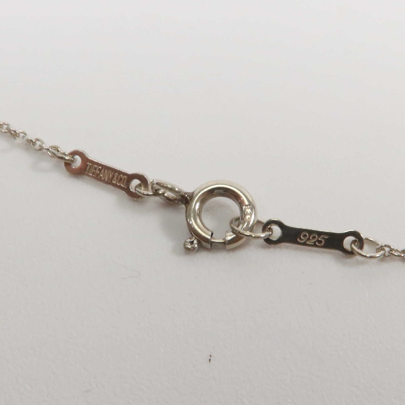 TIFFANY＆CO 925純銀Heart Pendant Necklace項鍊