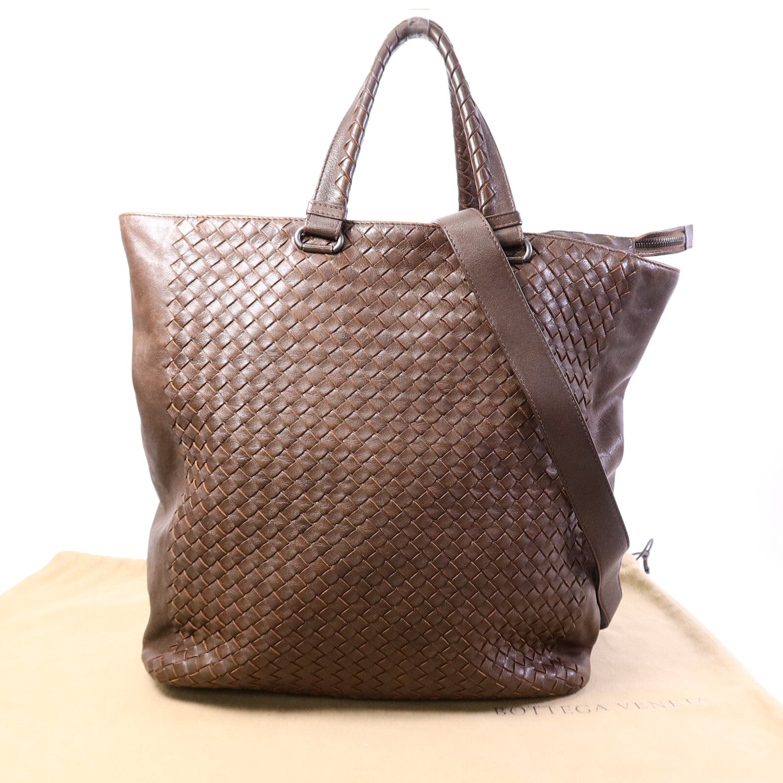 BOTTEGA VENETA 牛皮皮革2 Way Shoulder Bag手挽肩背兩用袋