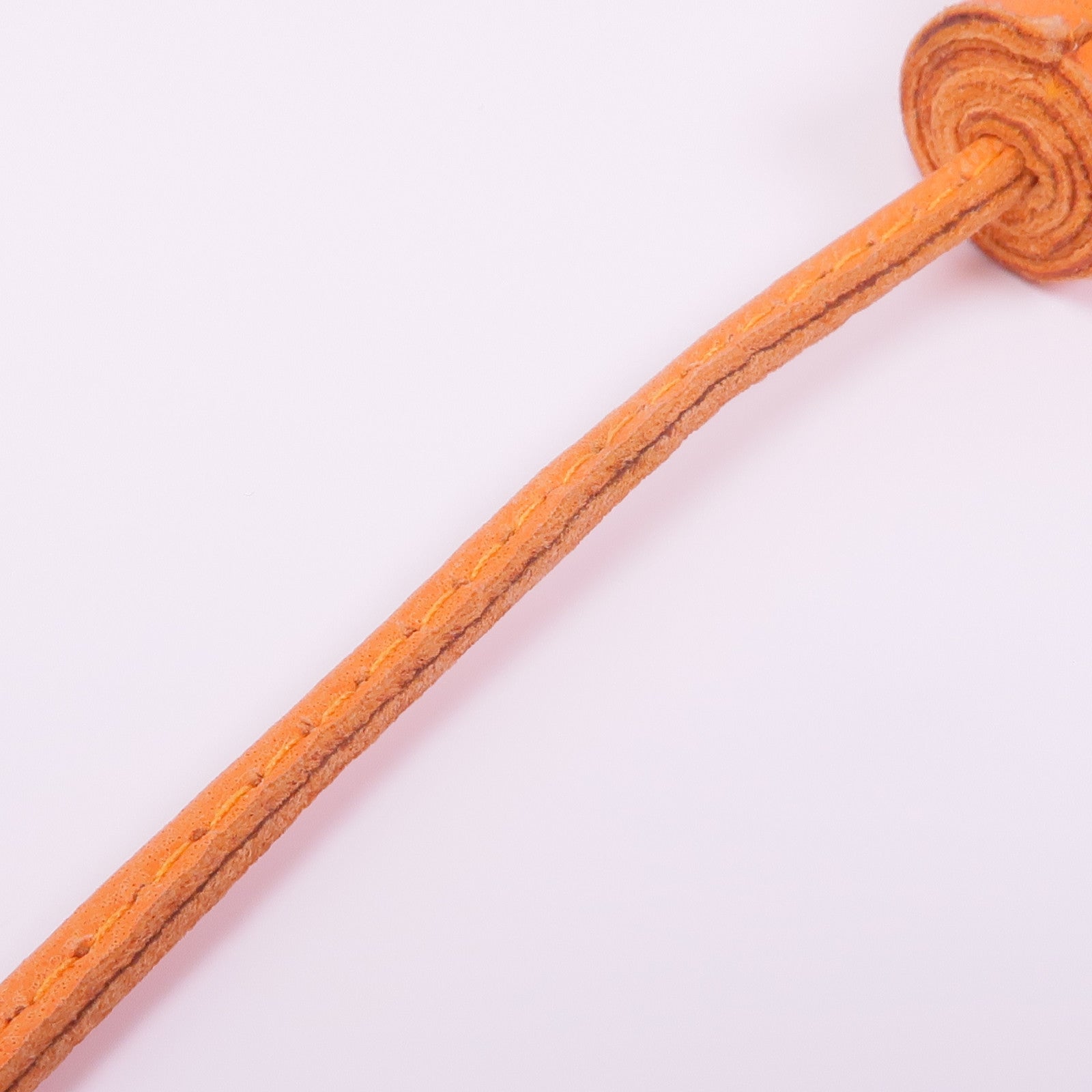 HERMES Swift皮革Carmencita Charm銀扣掛飾