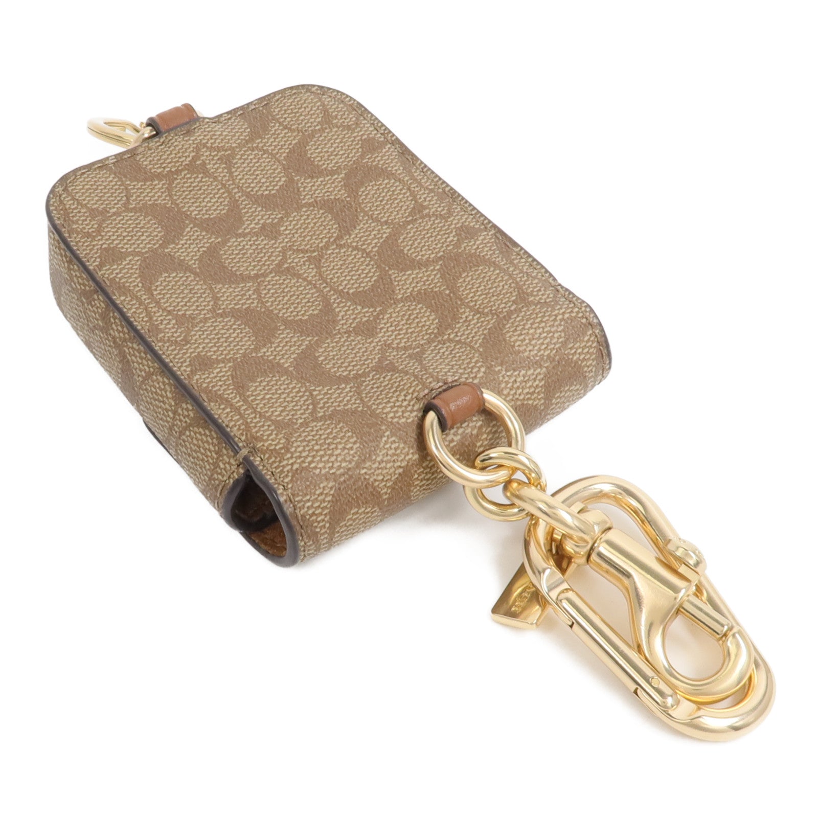 COACH 塗層帆布Multi Attachments Case Bag Charm掛飾