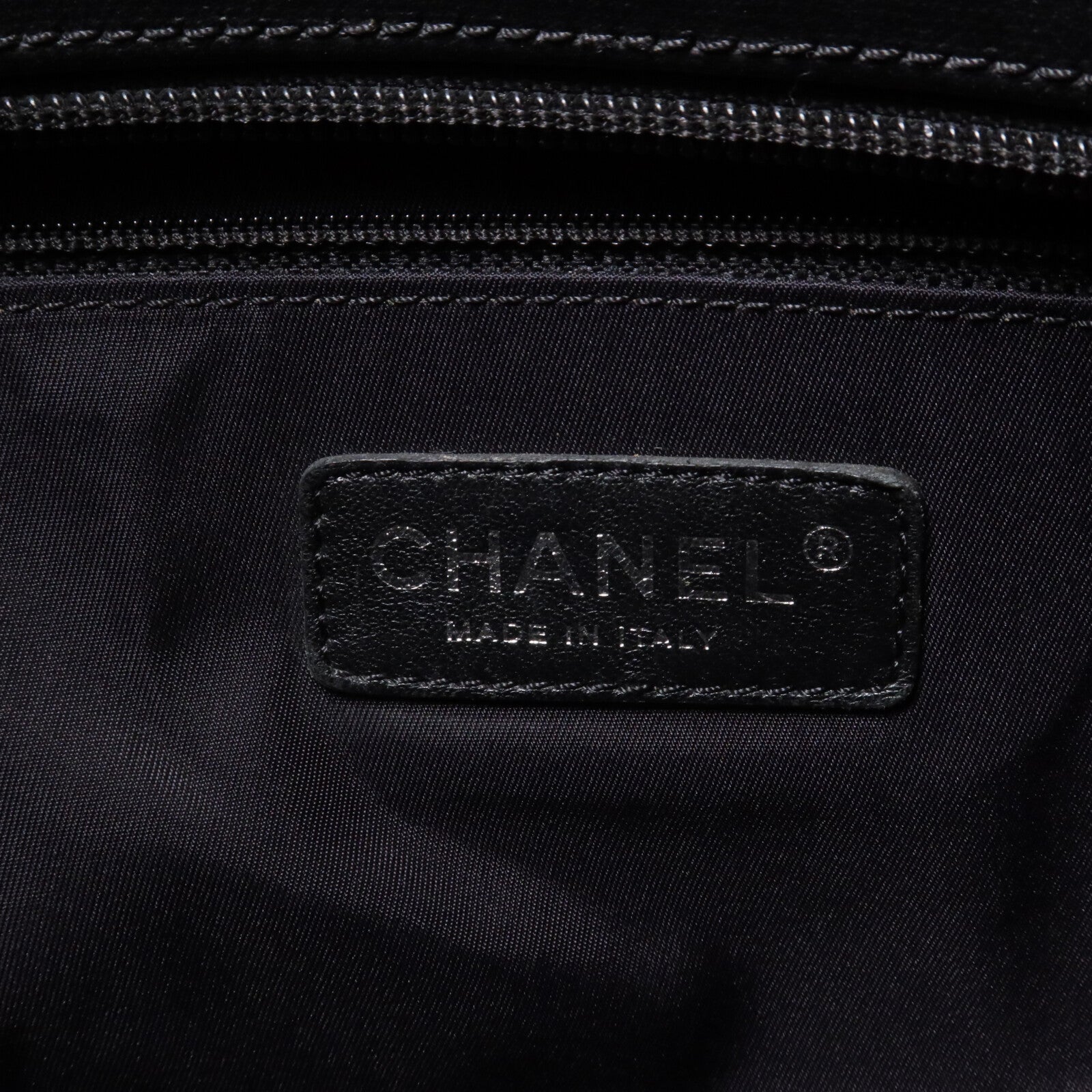 CHANEL 塗層帆布/Paris Biarritz Tote手挽袋