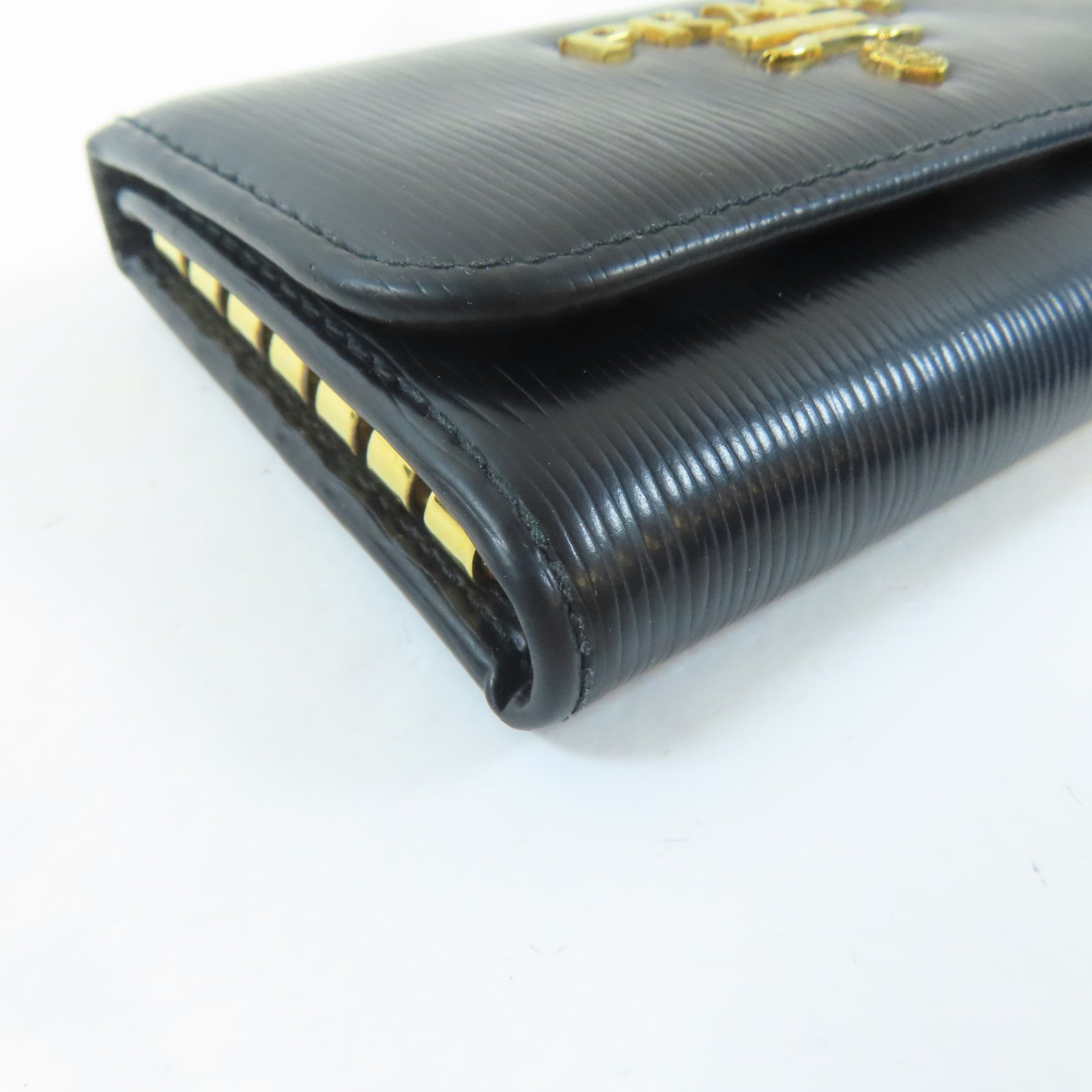 PRADA 牛皮皮革Key Case鎖匙包黑色