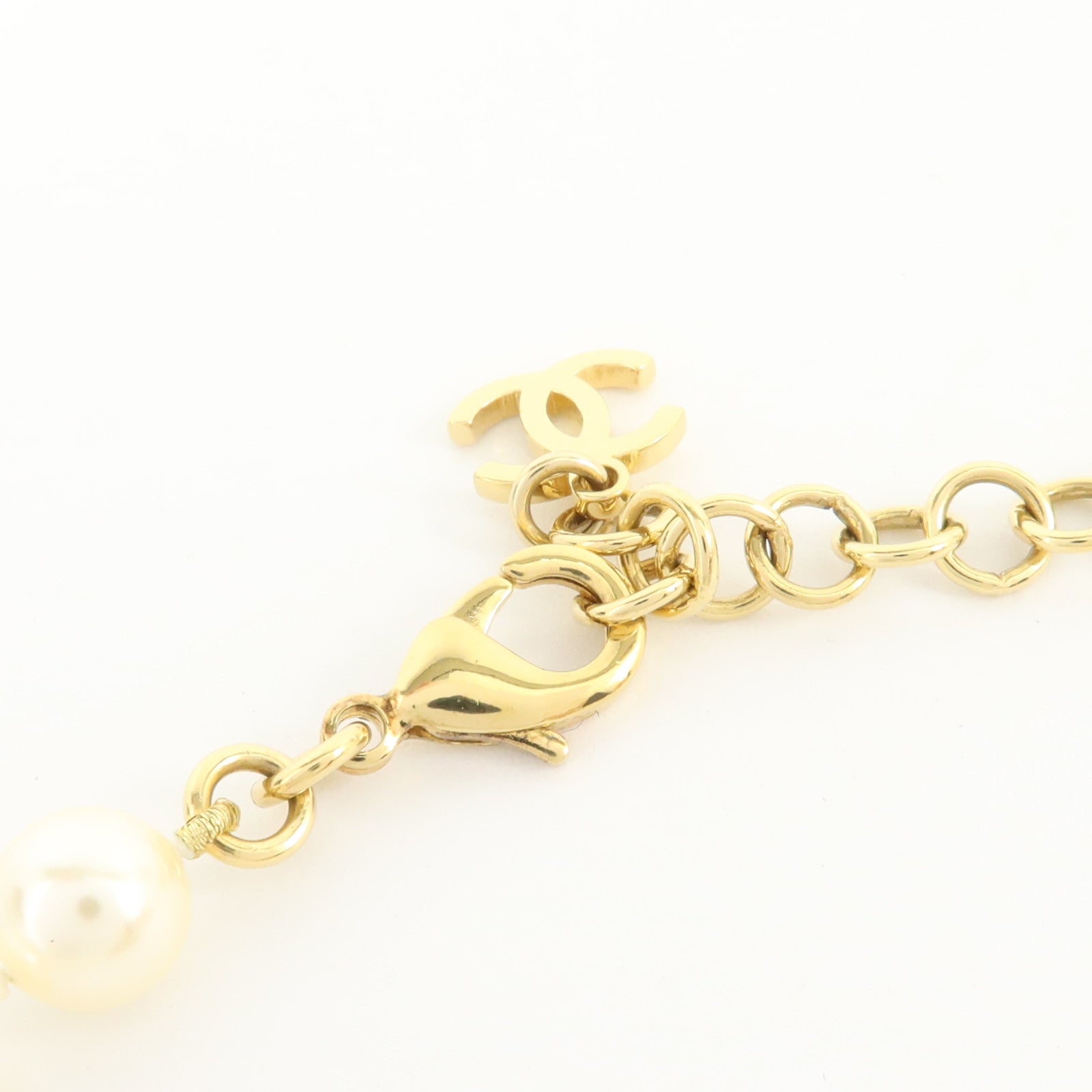 CHANEL PVC/金屬Logo Choker項鏈