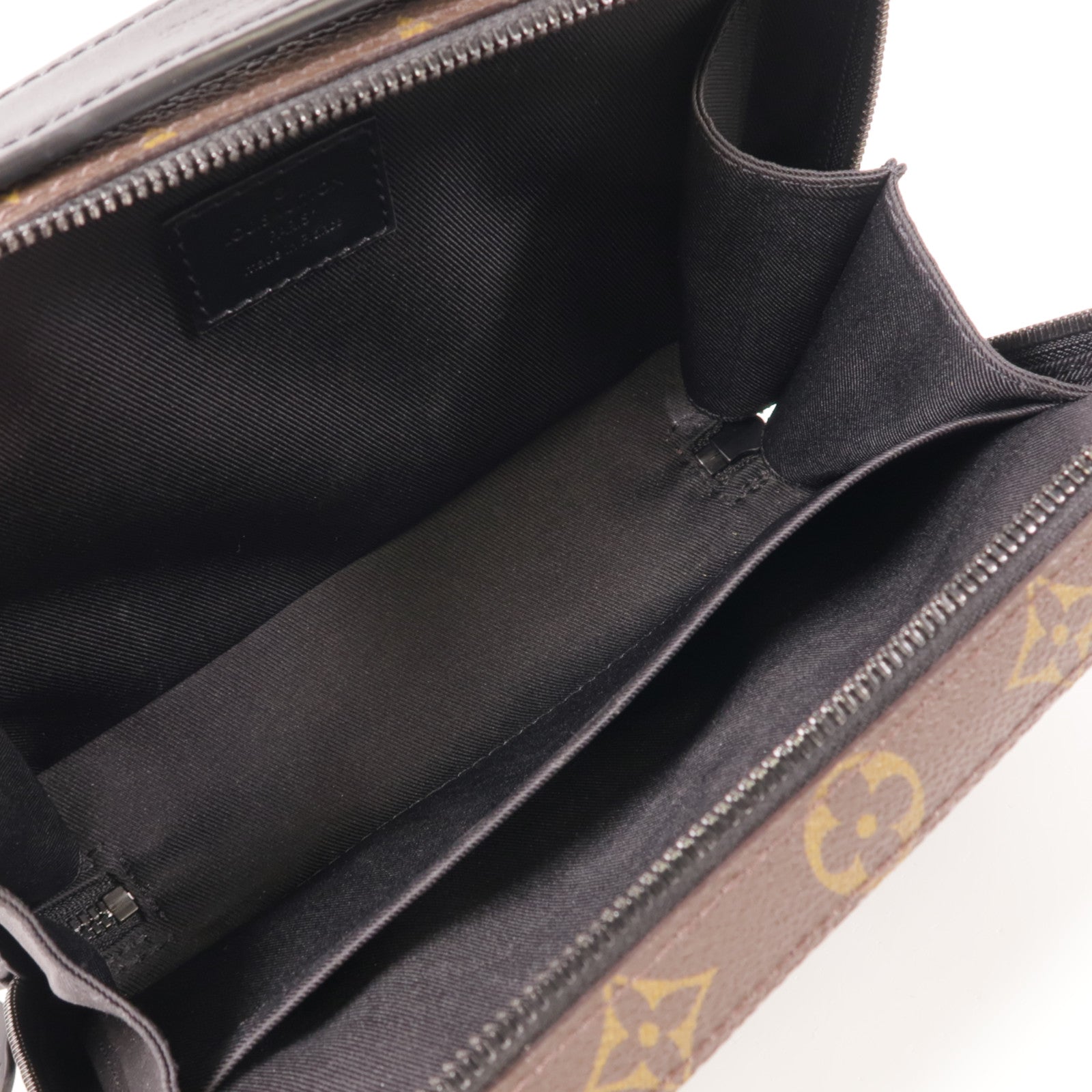 LOUIS VUITTON LV Handle Soft Truck 2way Shoulder Bag M45935 Monogram Macassar