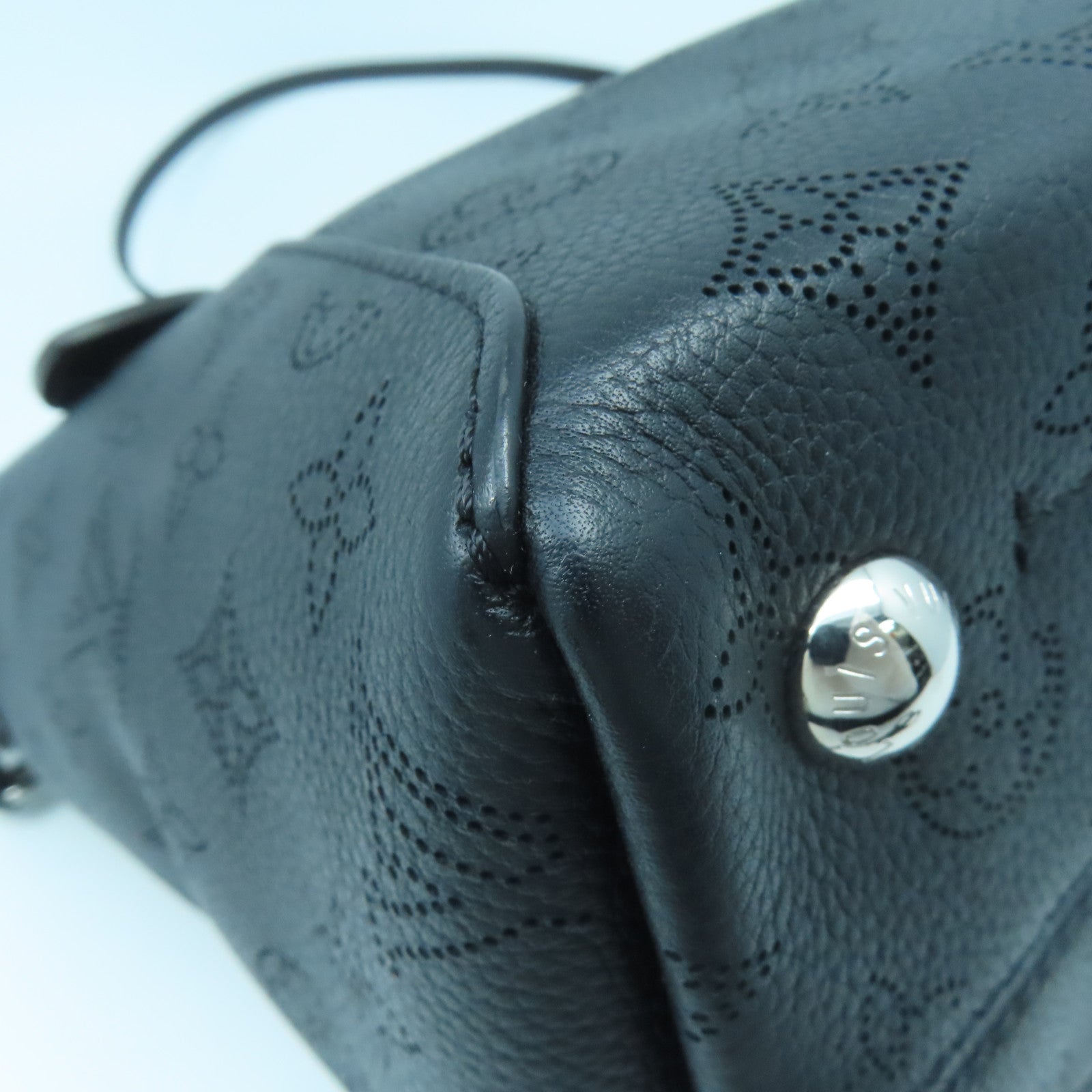 LOUIS VUITTON Mahina Hina PM银扣手挽肩背两用袋黑色