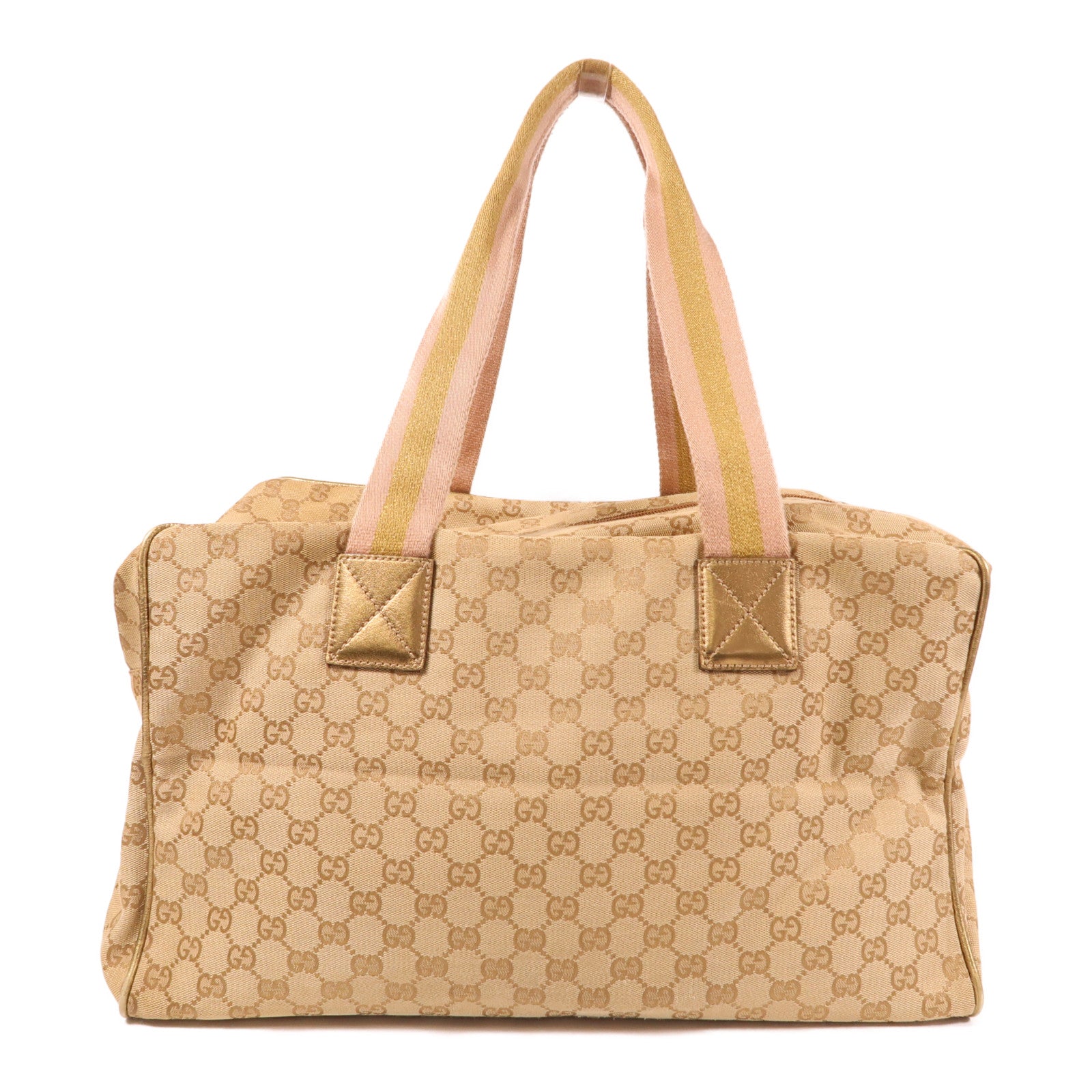 GUCCI 帆布Boston Bag波士頓包
