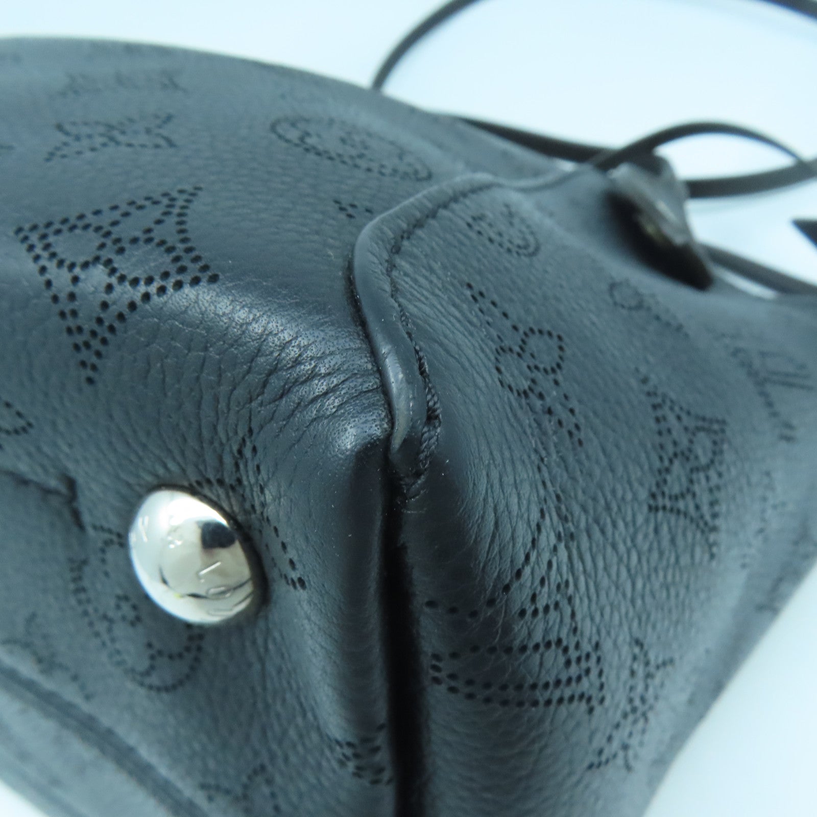 LOUIS VUITTON Mahina Hina PM银扣手挽肩背两用袋黑色