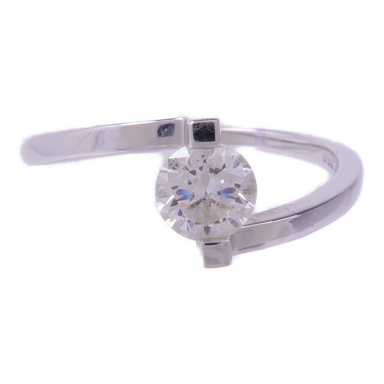 JEWELRY 【激減優惠】18K白金Diamond Ring鑽石戒指US#8