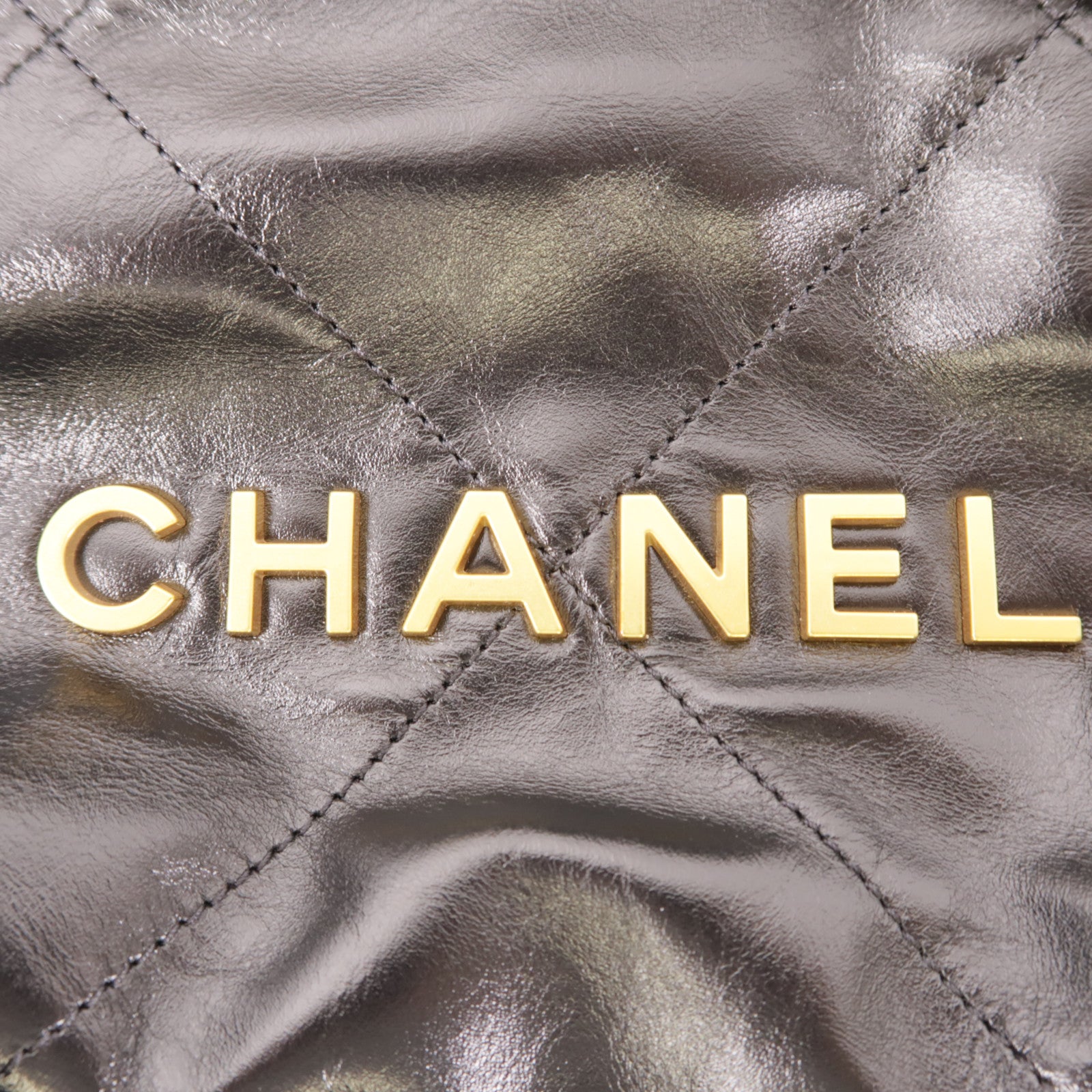 CHANEL 羊皮皮革Chanel 22 Mini金扣手挽肩背兩用袋