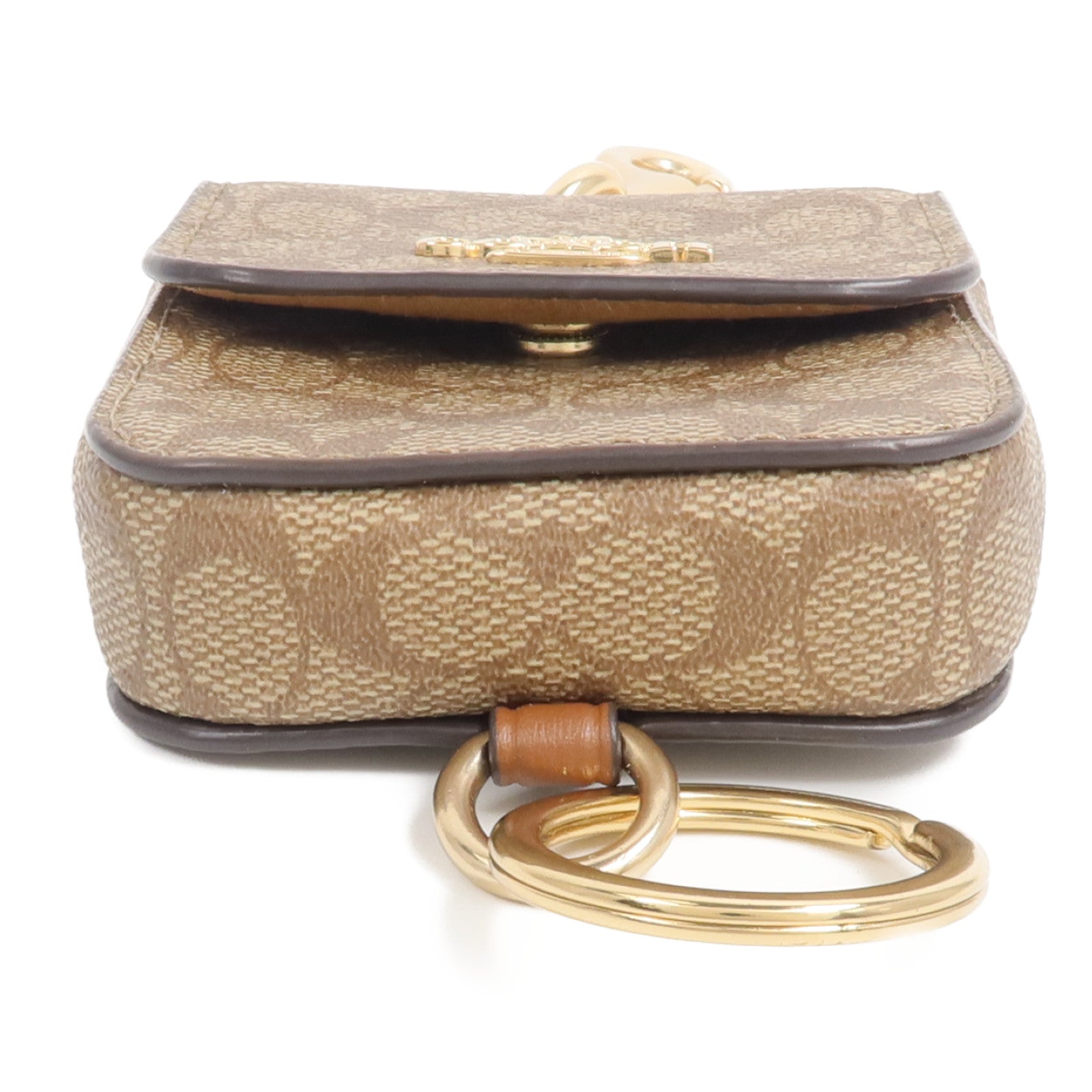 COACH 塗層帆布Multi Attachments Case Bag Charm掛飾