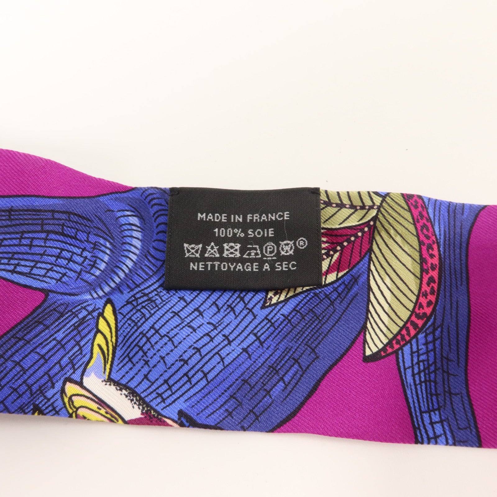 HERMES 絲質Twilly絲巾