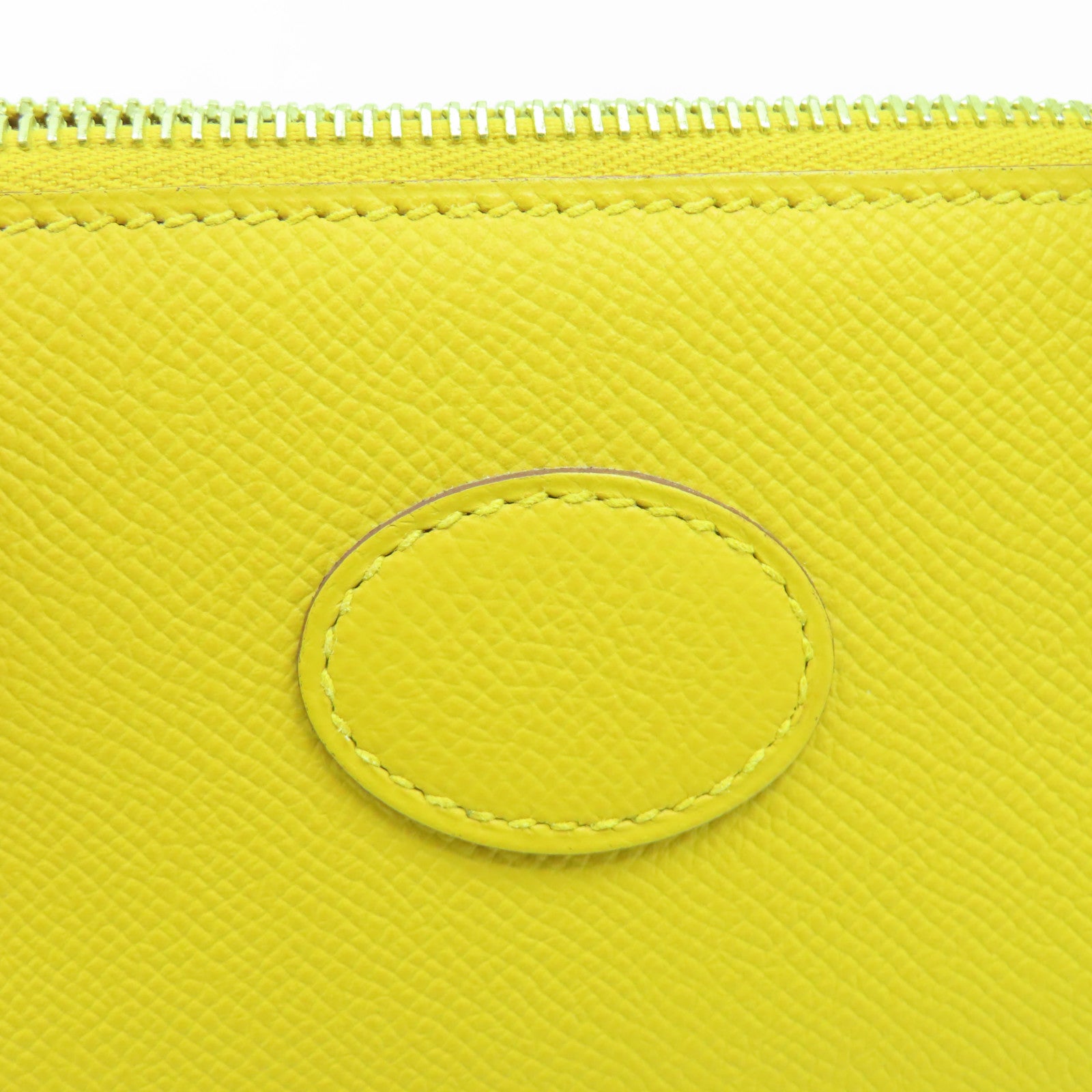 HERMES 【激減優惠】Epsom皮革Bolide 27金扣手挽肩背兩用袋Jaune Ambre黃色