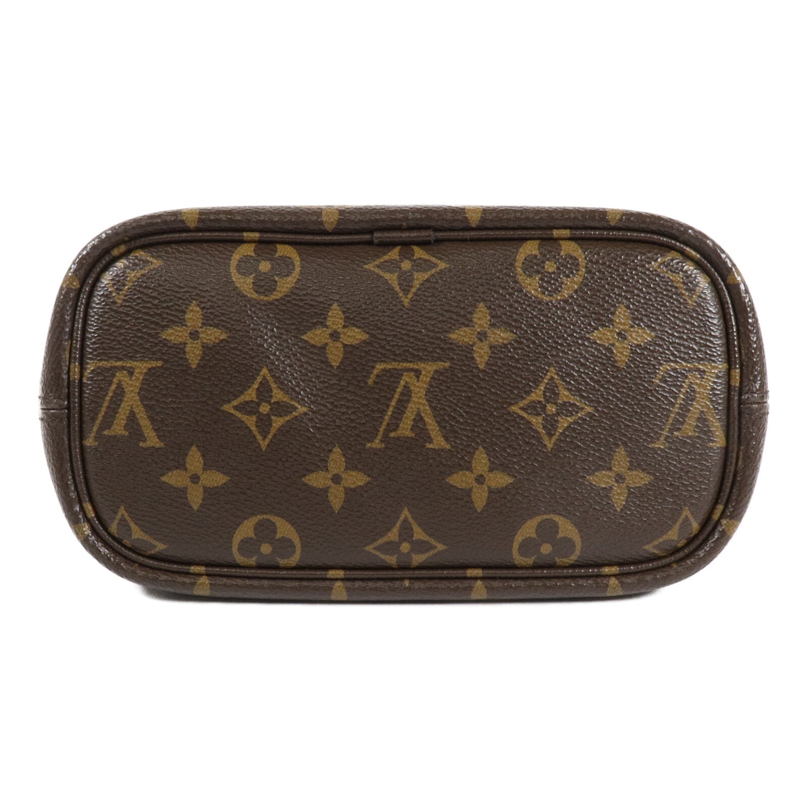 LOUIS VUITTON Monogram/牛皮皮革Neverfull Bandouliere Inside Out BB手挽肩背兩用袋
