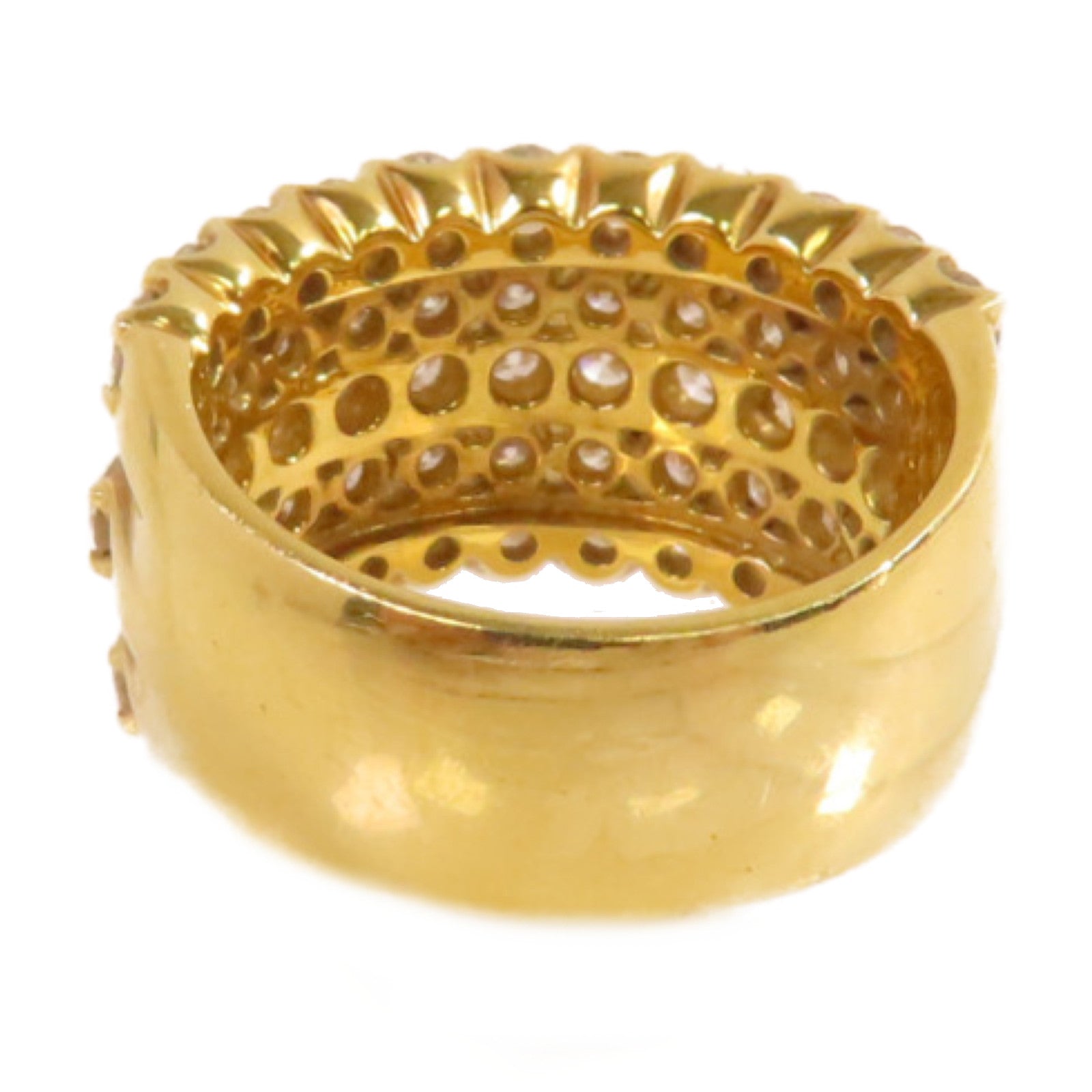 JEWELRY 18K黃金/3.00ct鑚石Diamond Ring戒指US#6