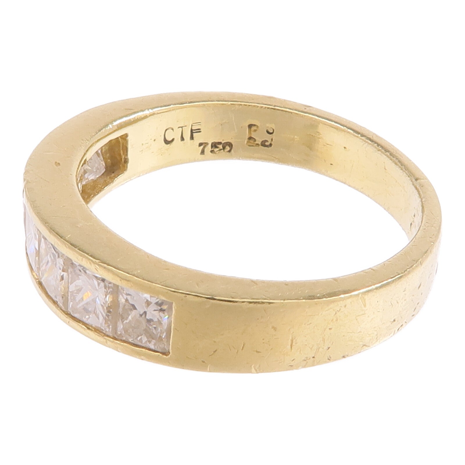 JEWELRY 18K黃金Diamond Ring鑽石戒指US#4.75