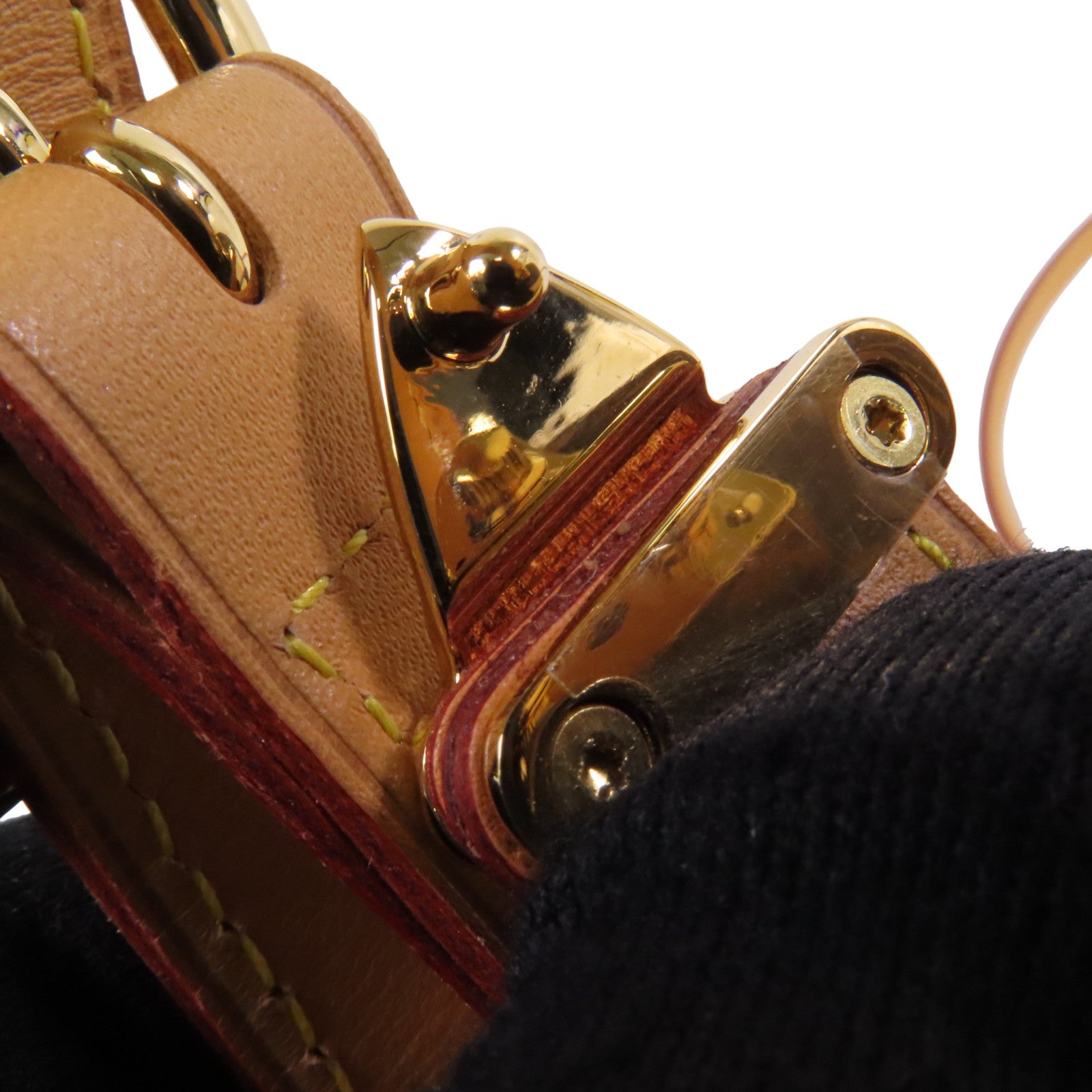 LOUIS VUITTON Monogram Petite Boite Chapeau金扣手挽肩背兩用袋