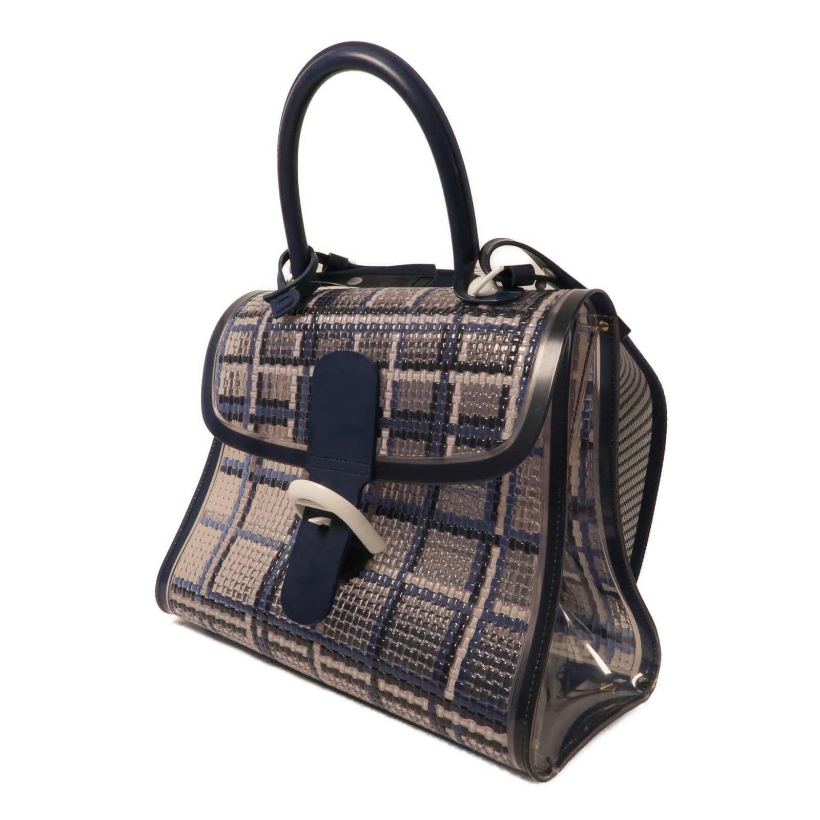 Delvaux PVC Brillant Dreamer MM手挽肩背兩用袋