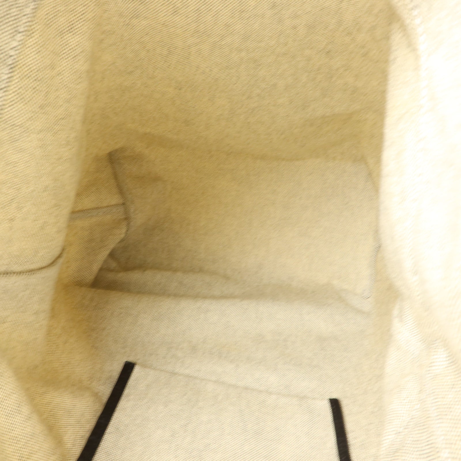 HERMES Toile H帆布/Vache Hunter皮革Etriviere Shoulder Bag MM肩背袋Ecru/Noir