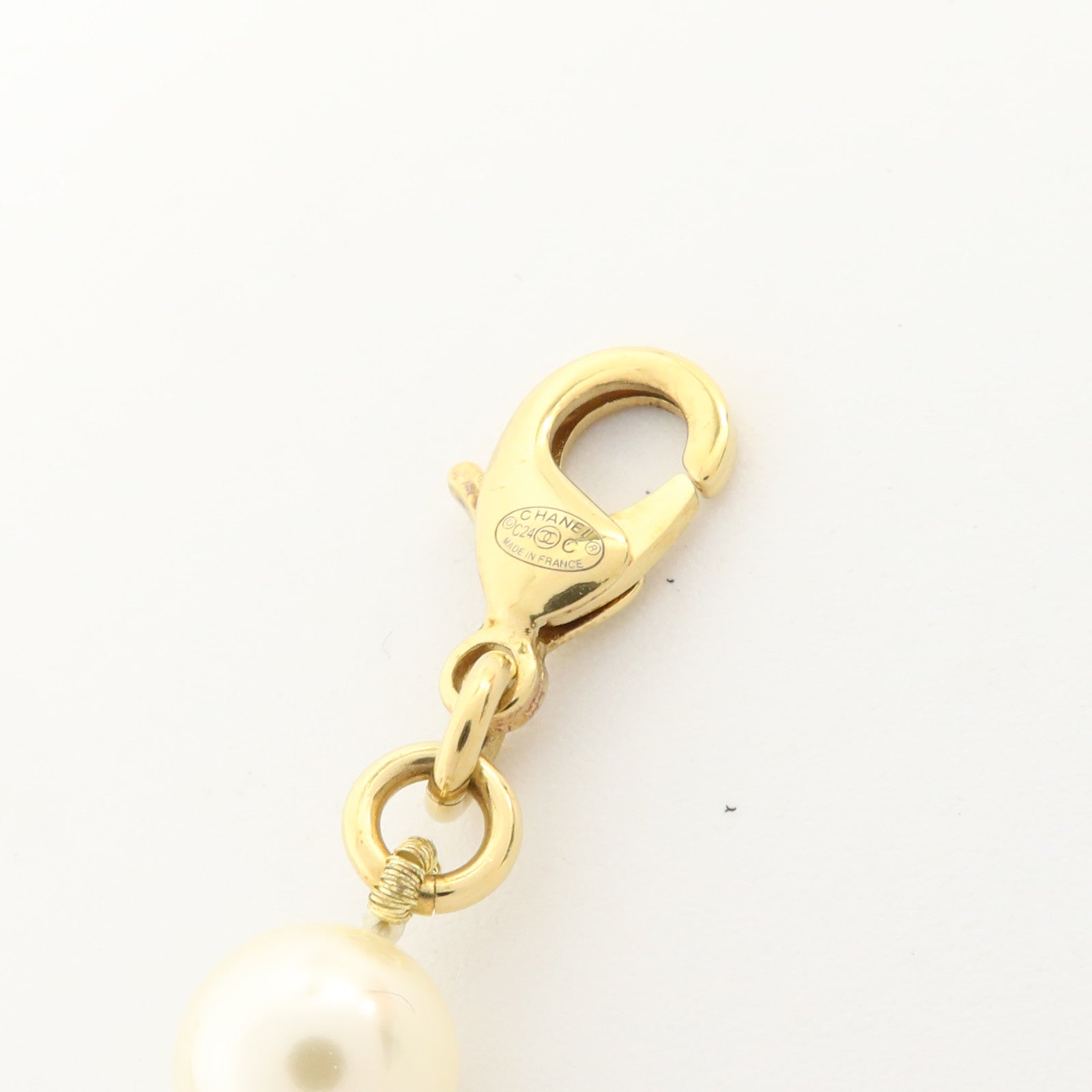 CHANEL PVC/金屬Logo Choker項鏈